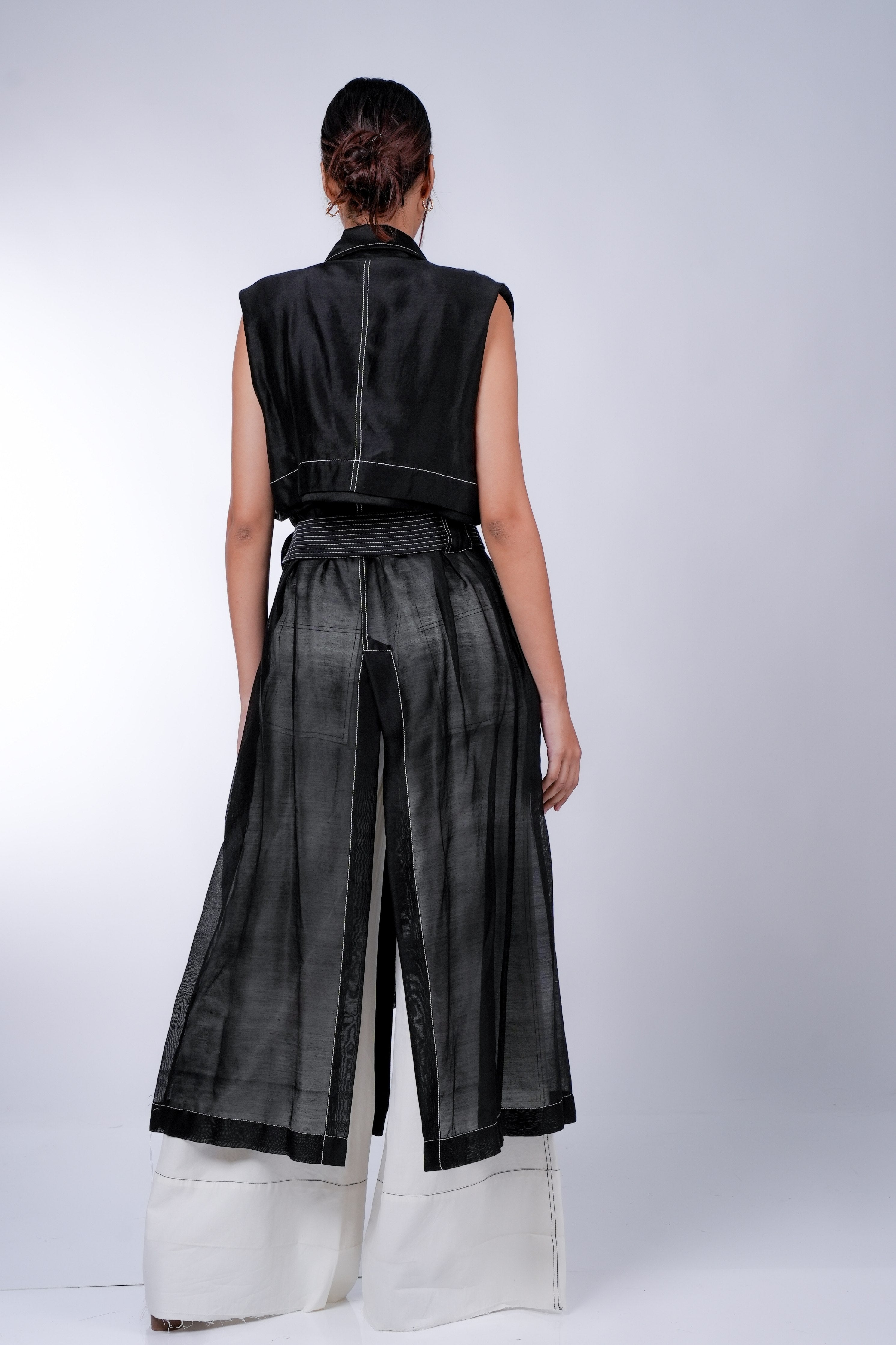 Black Lapel Co-Ord Set