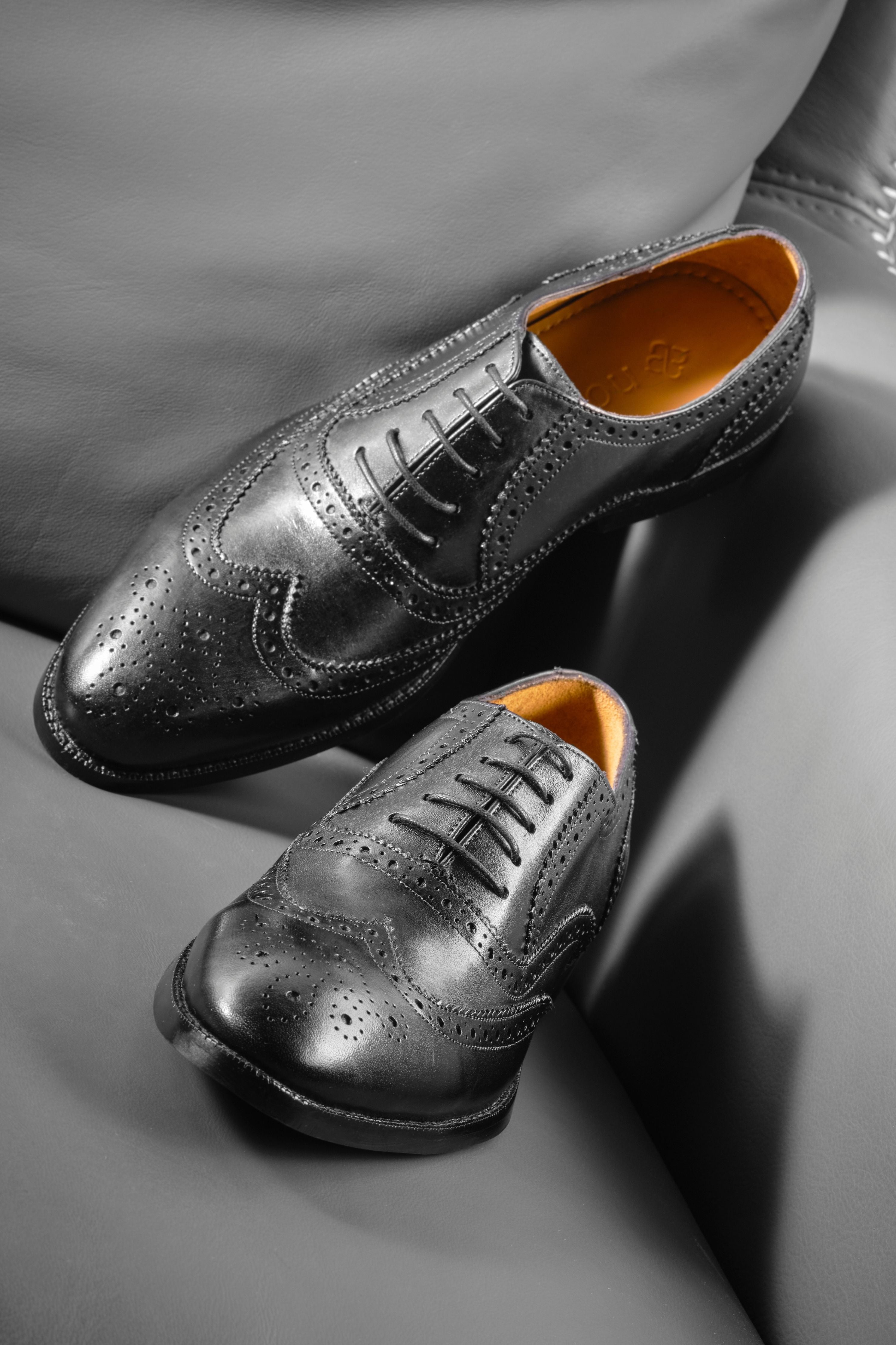 Black Scott Brogue