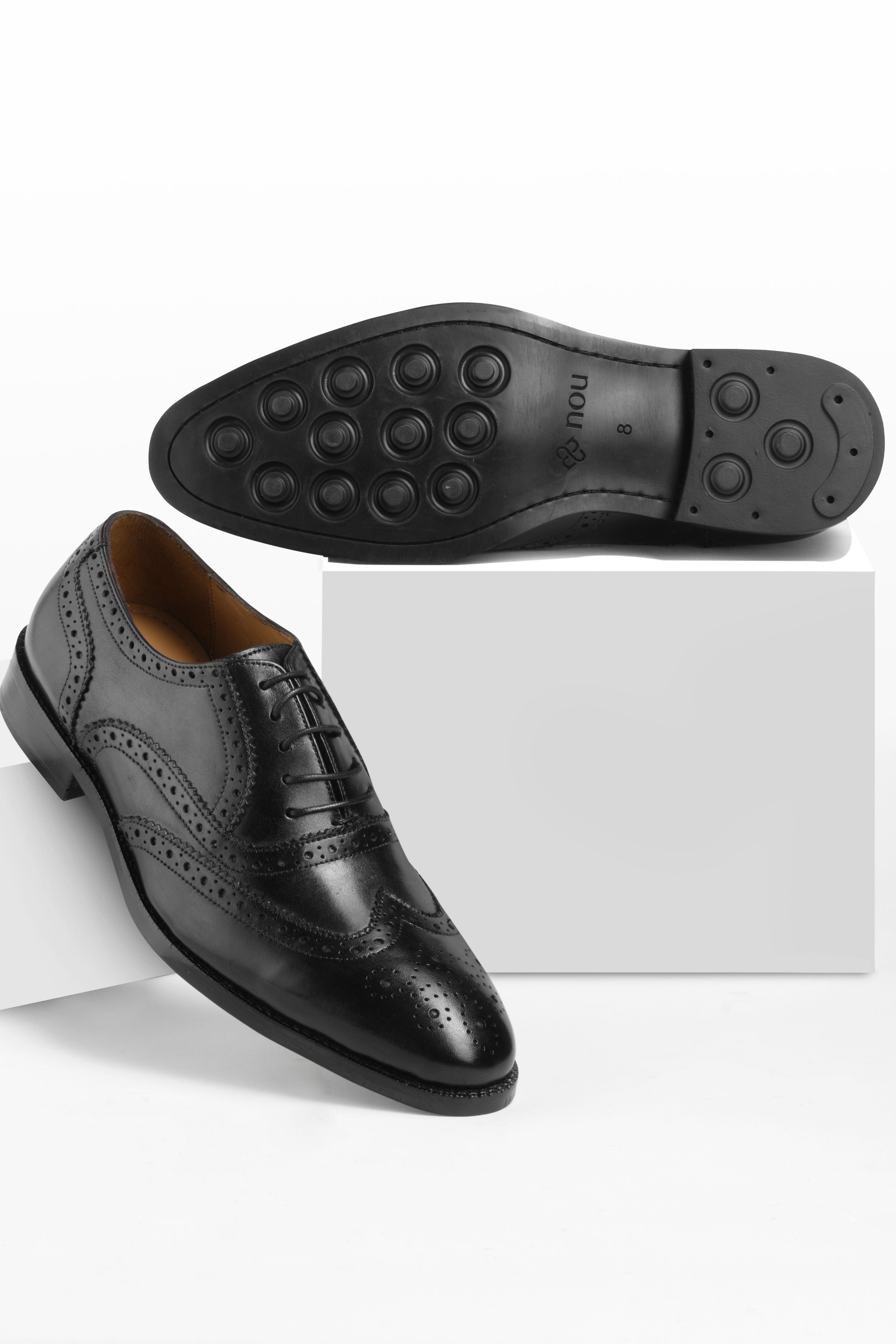 Black Scott Brogue