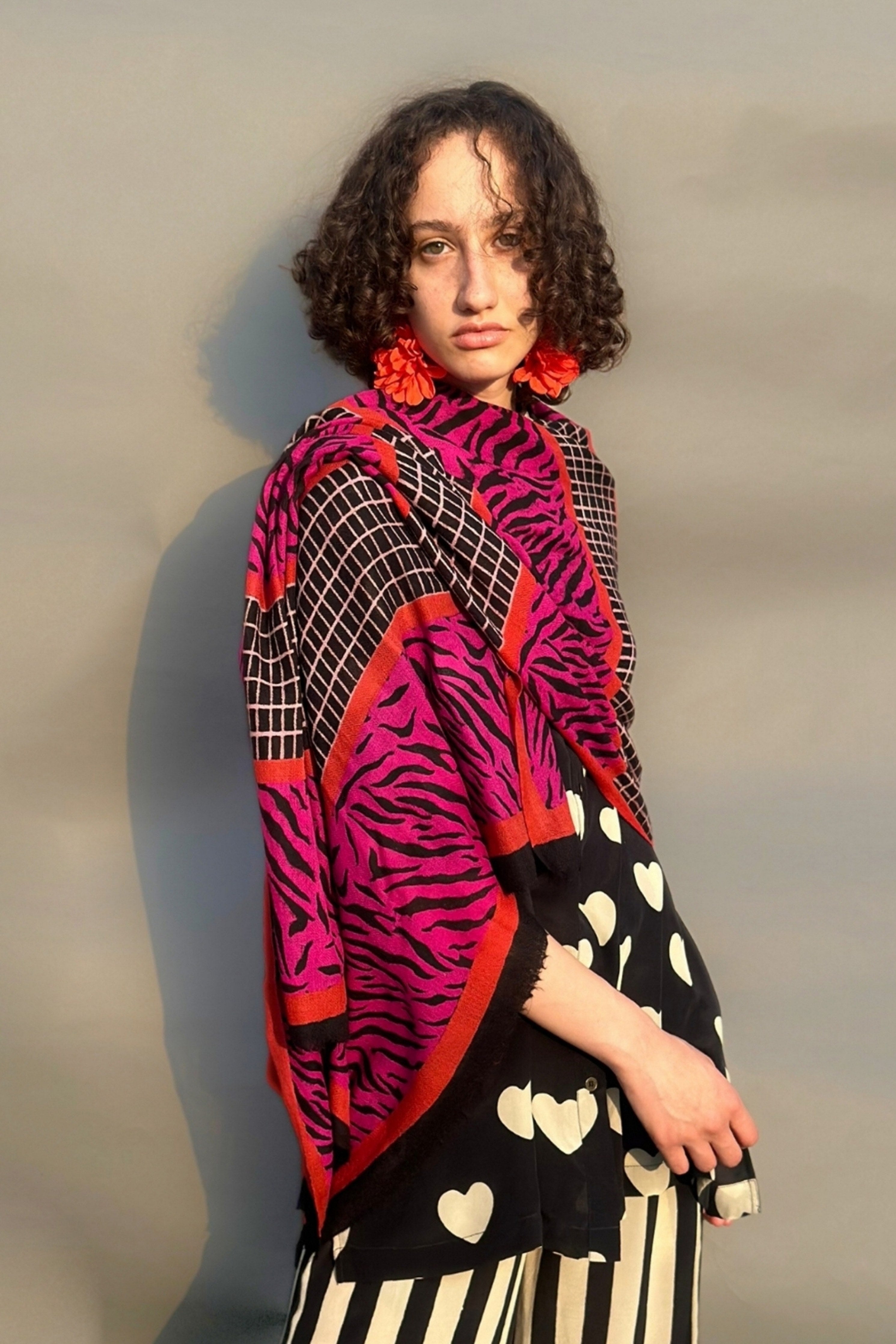 Block Printed Pashmina Scarf