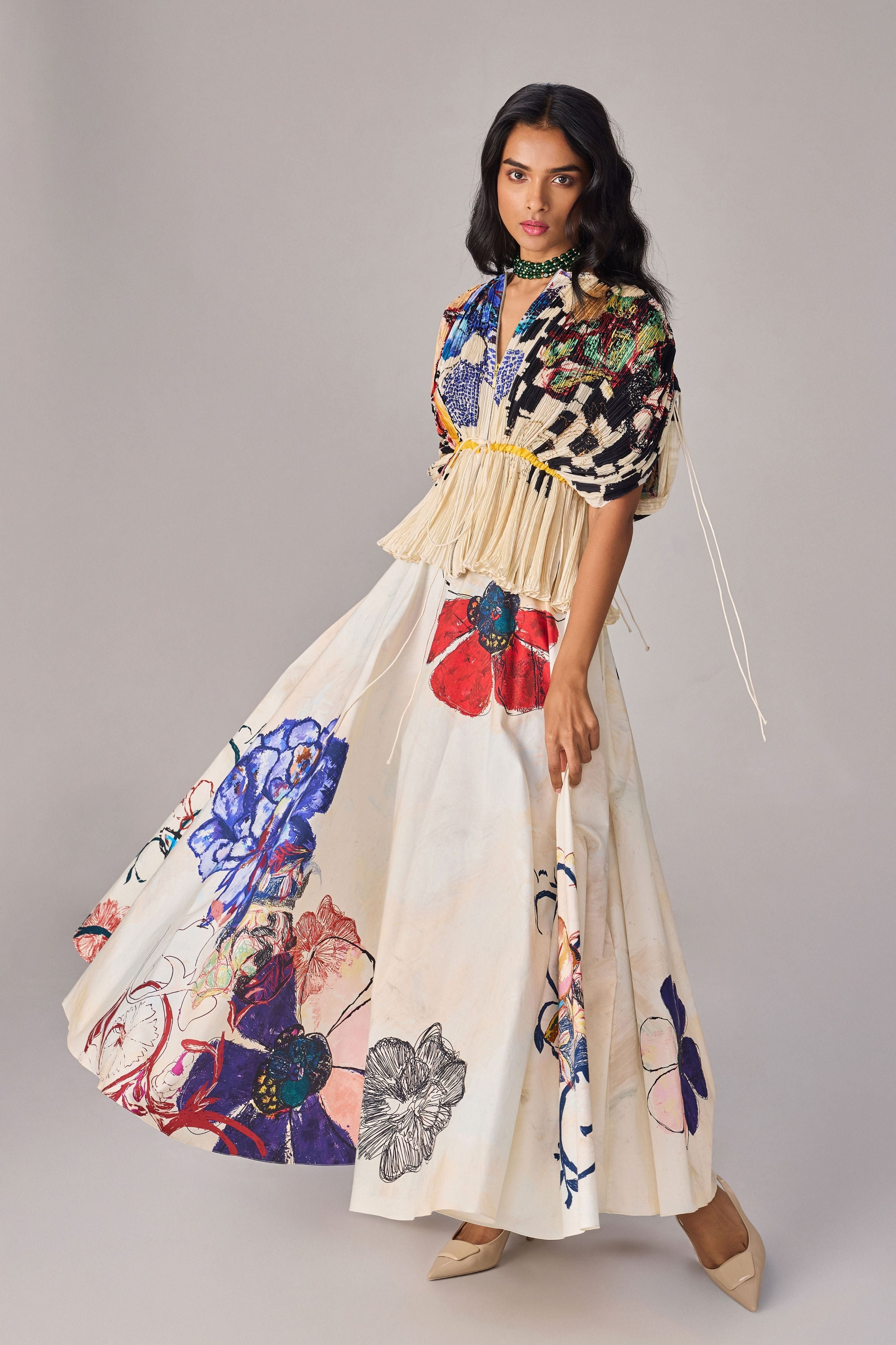 Monica Blouse  Jane Skirt
