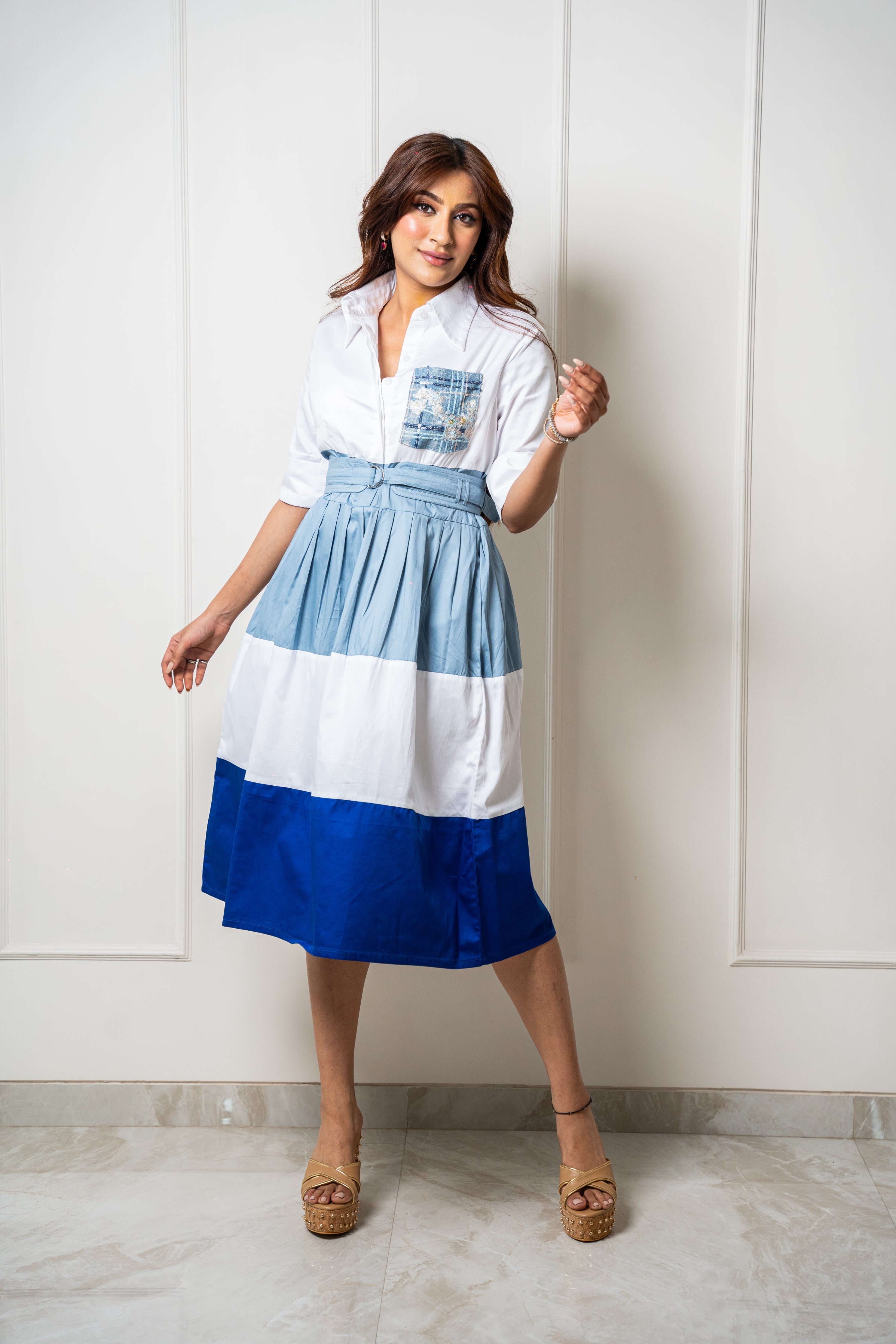 Blue Denim Dress