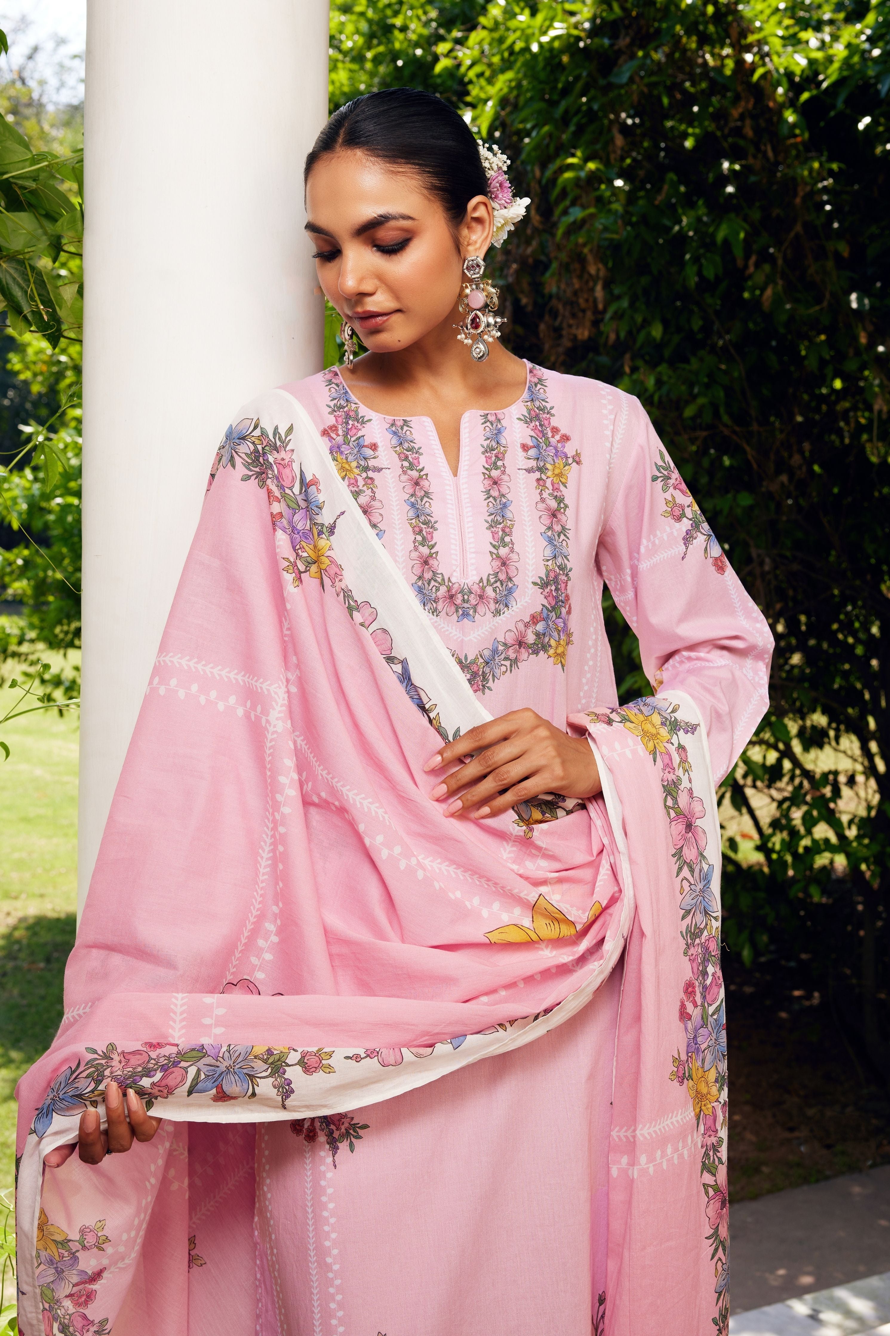 Blush Pink Gulzaar Kurta Set