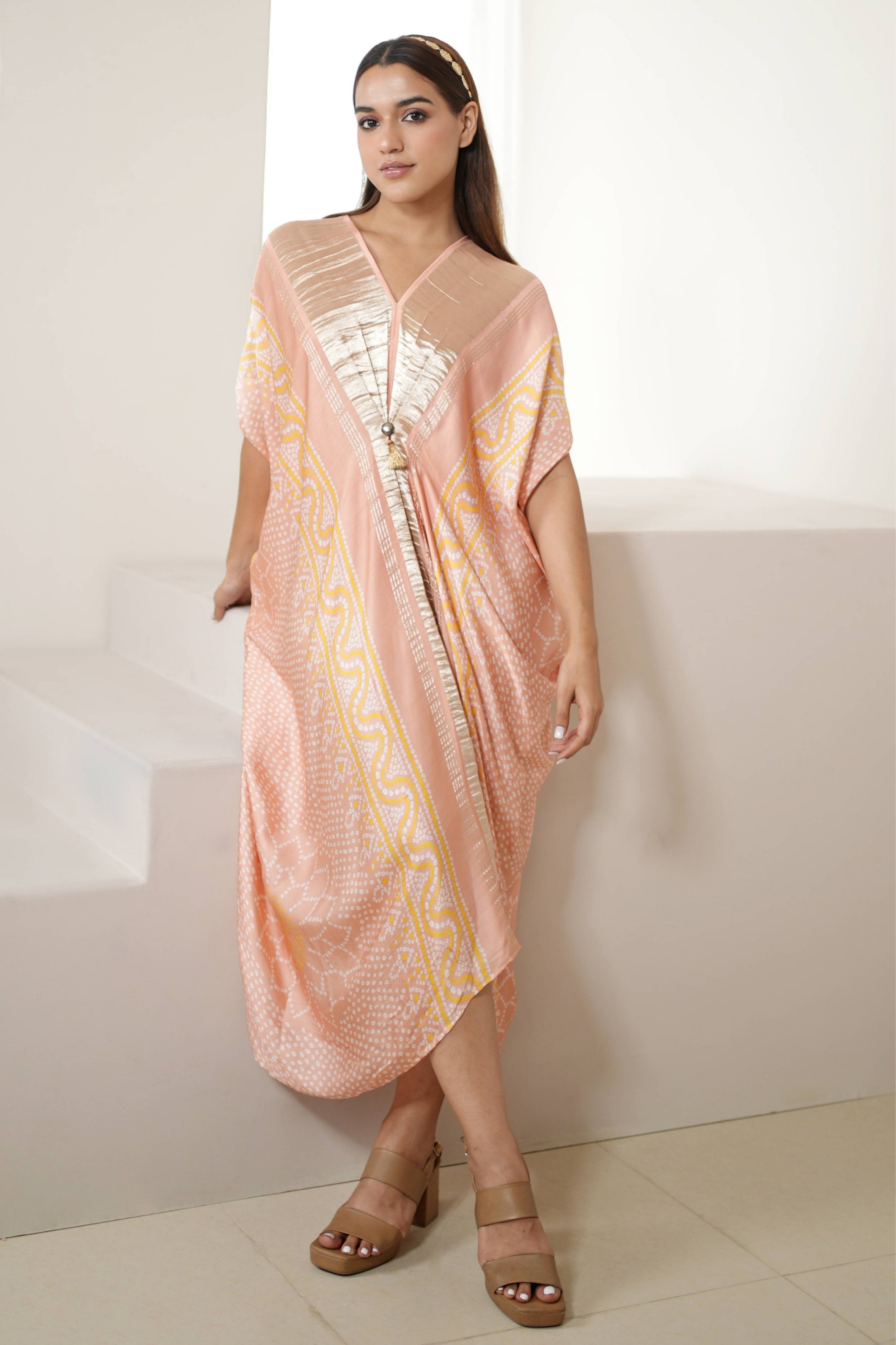 Blush Pink Kaftan