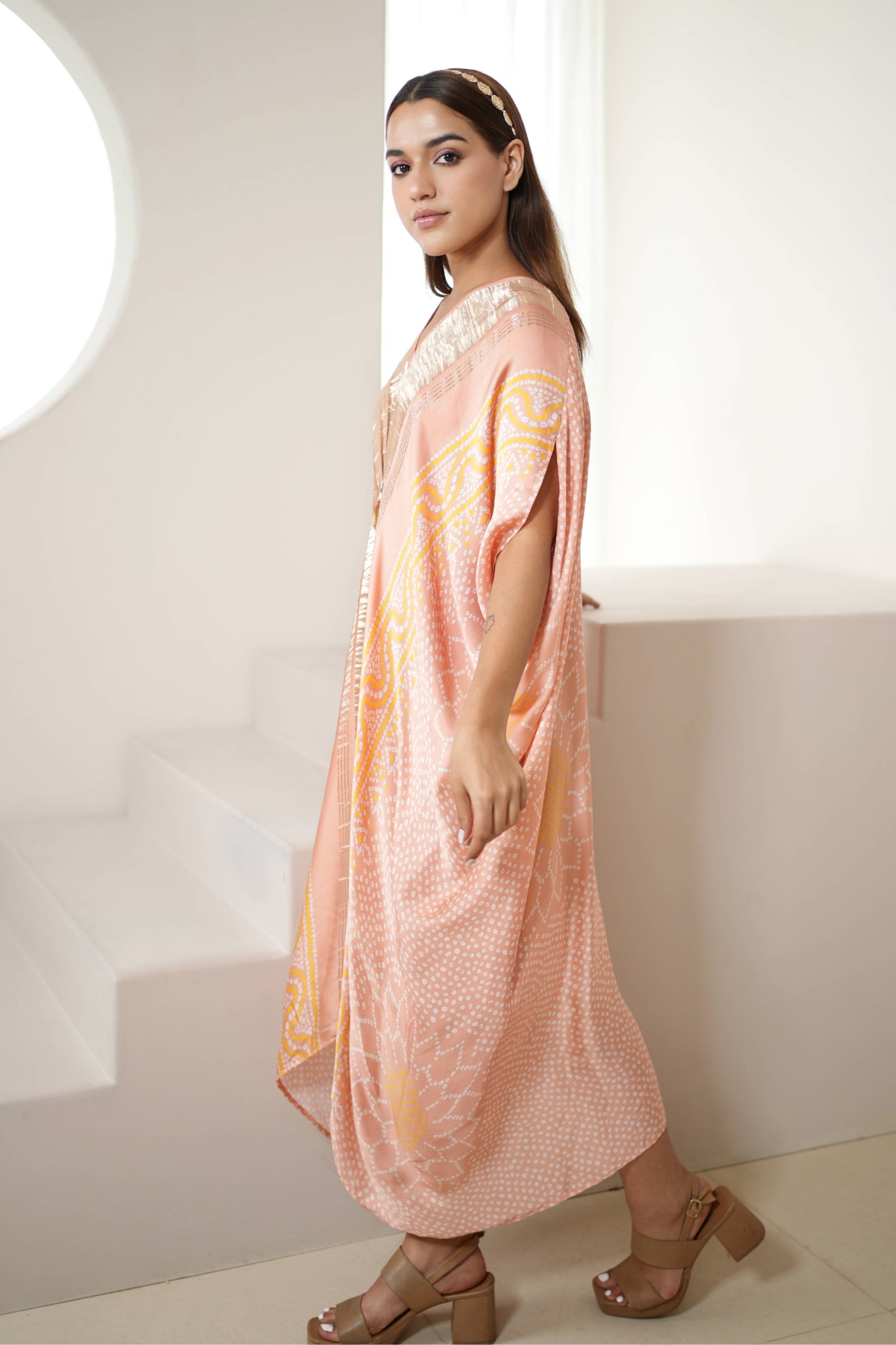 Blush Pink Kaftan