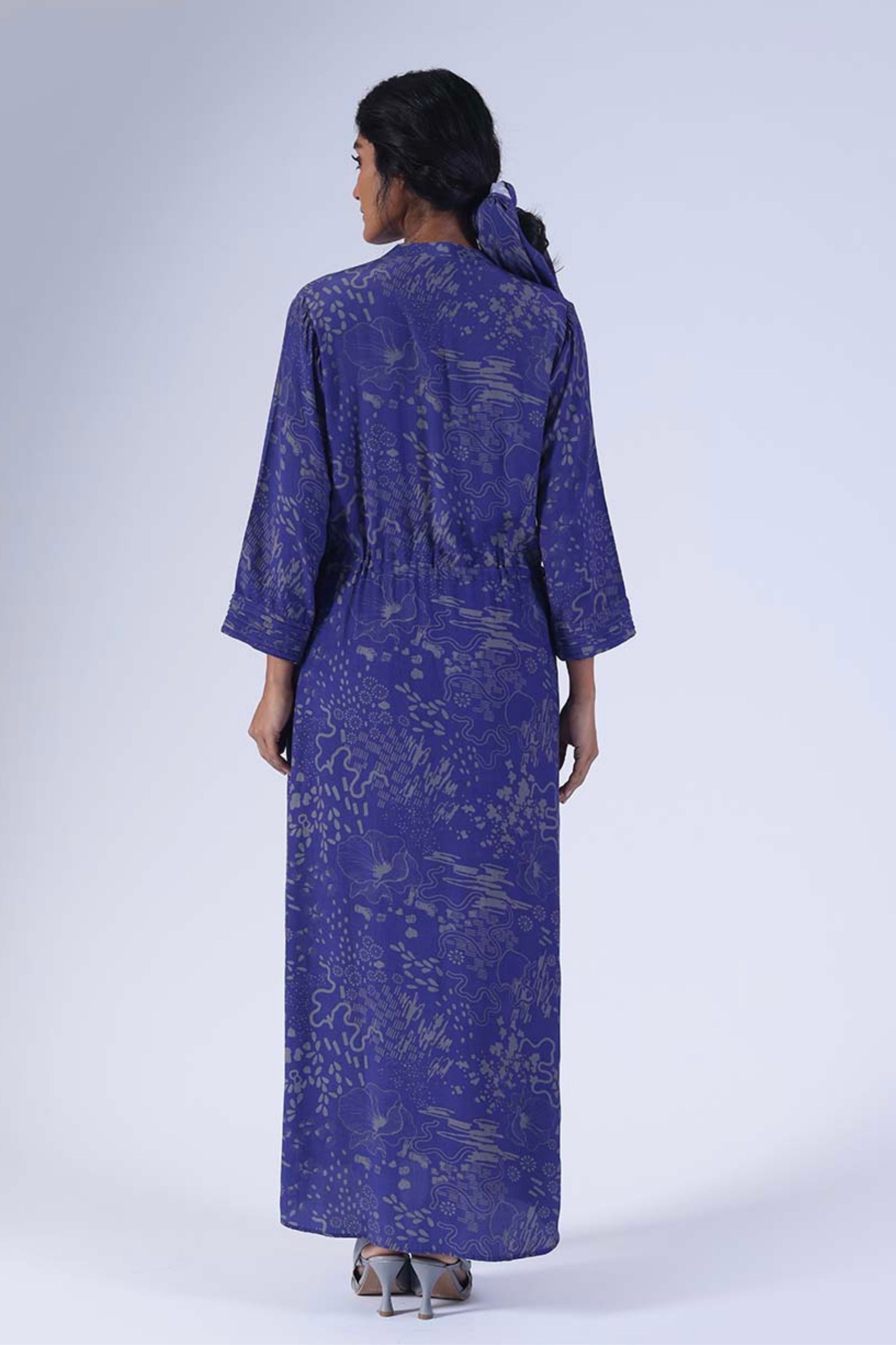 Botanic Drawstring Dress