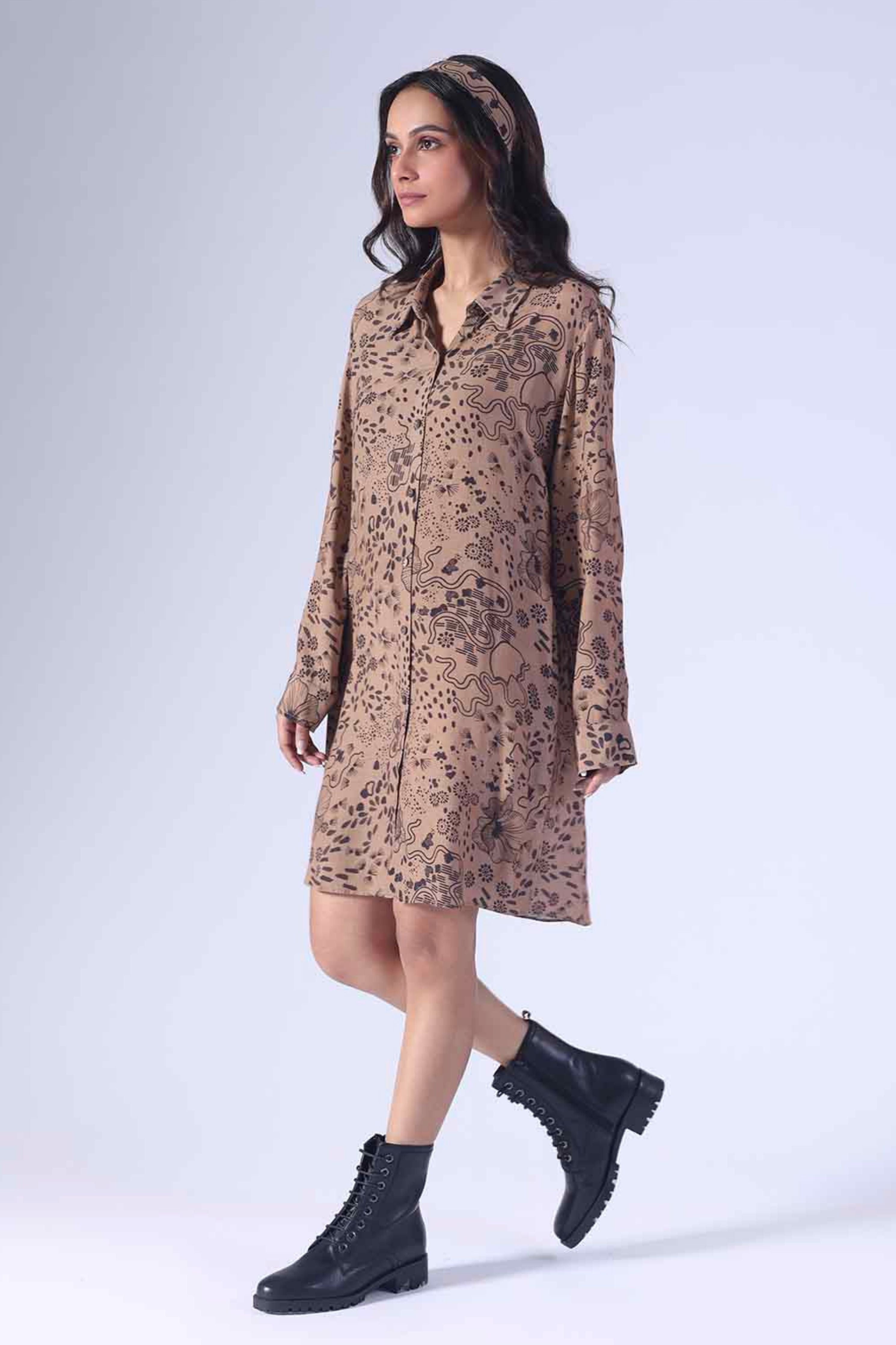 Botanic Shirt Dress