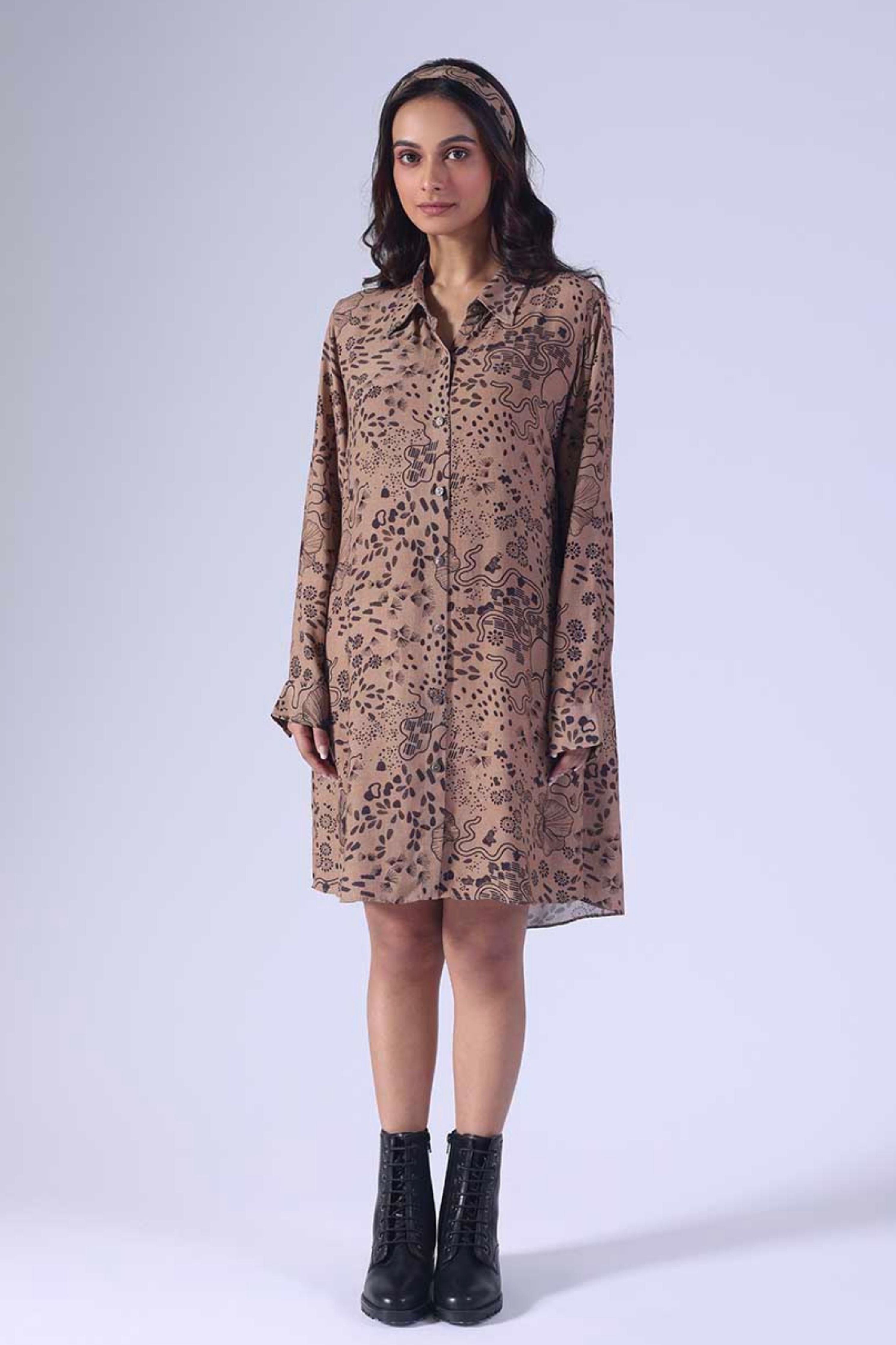 Botanic Shirt Dress