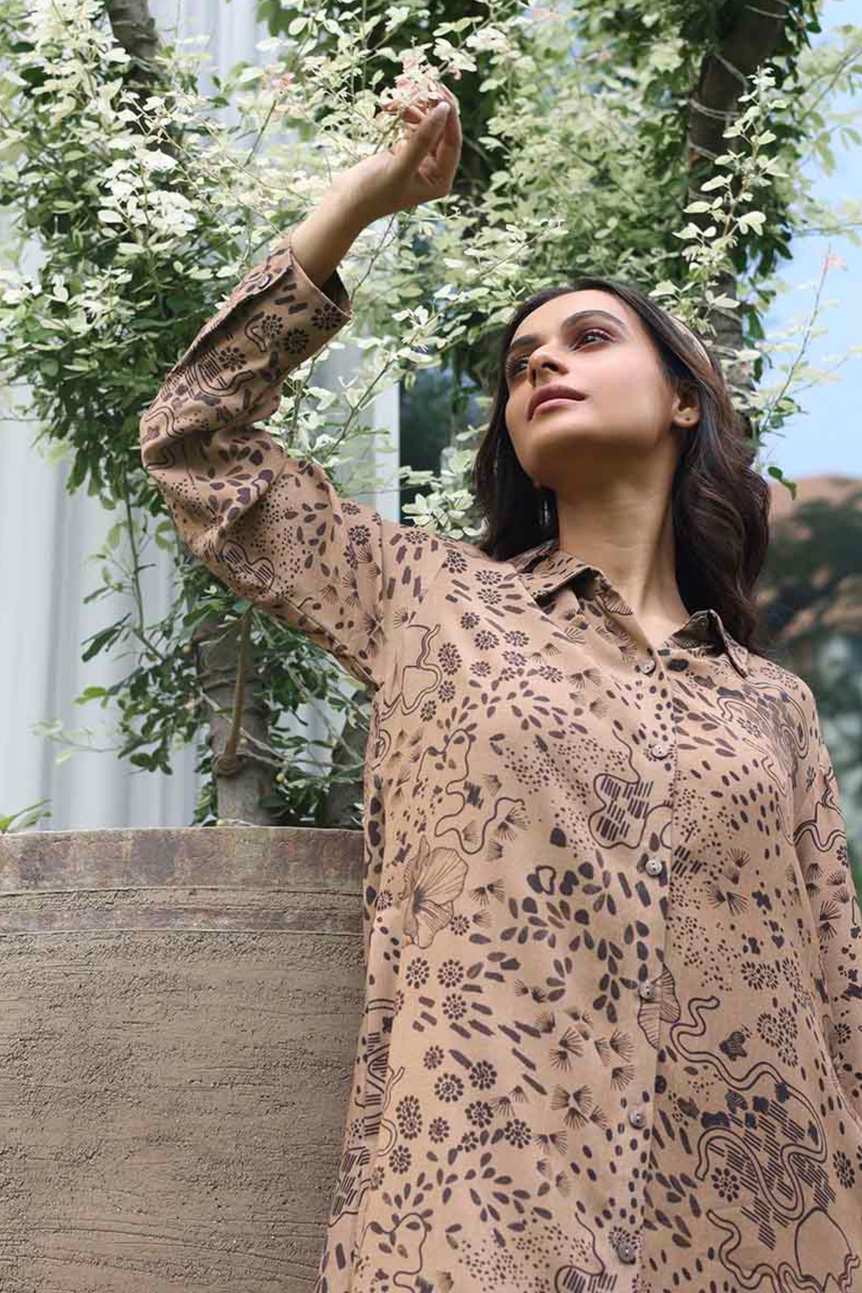 Botanic Shirt Dress