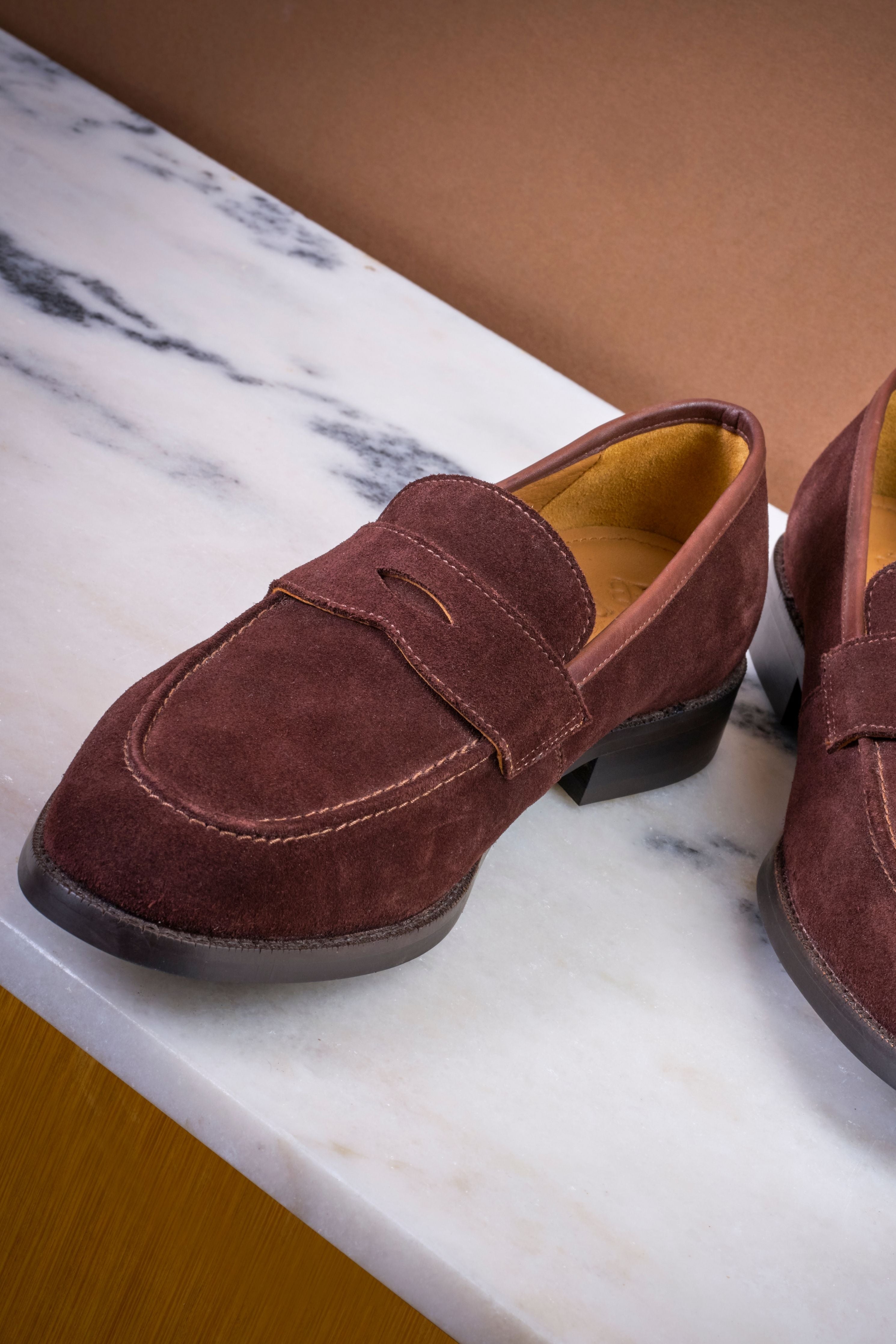 Brown Java Moccasins
