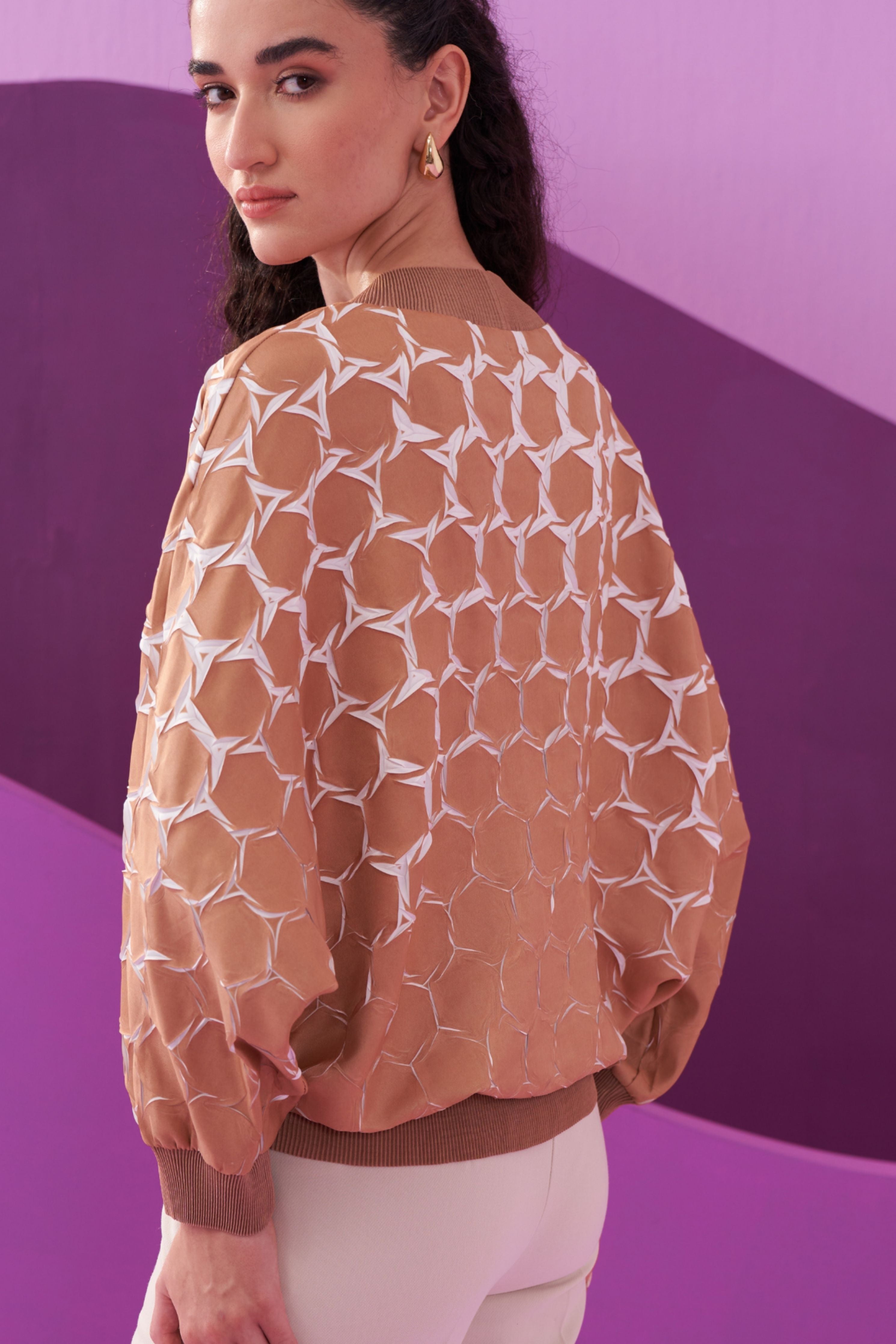 Brown Angna Top
