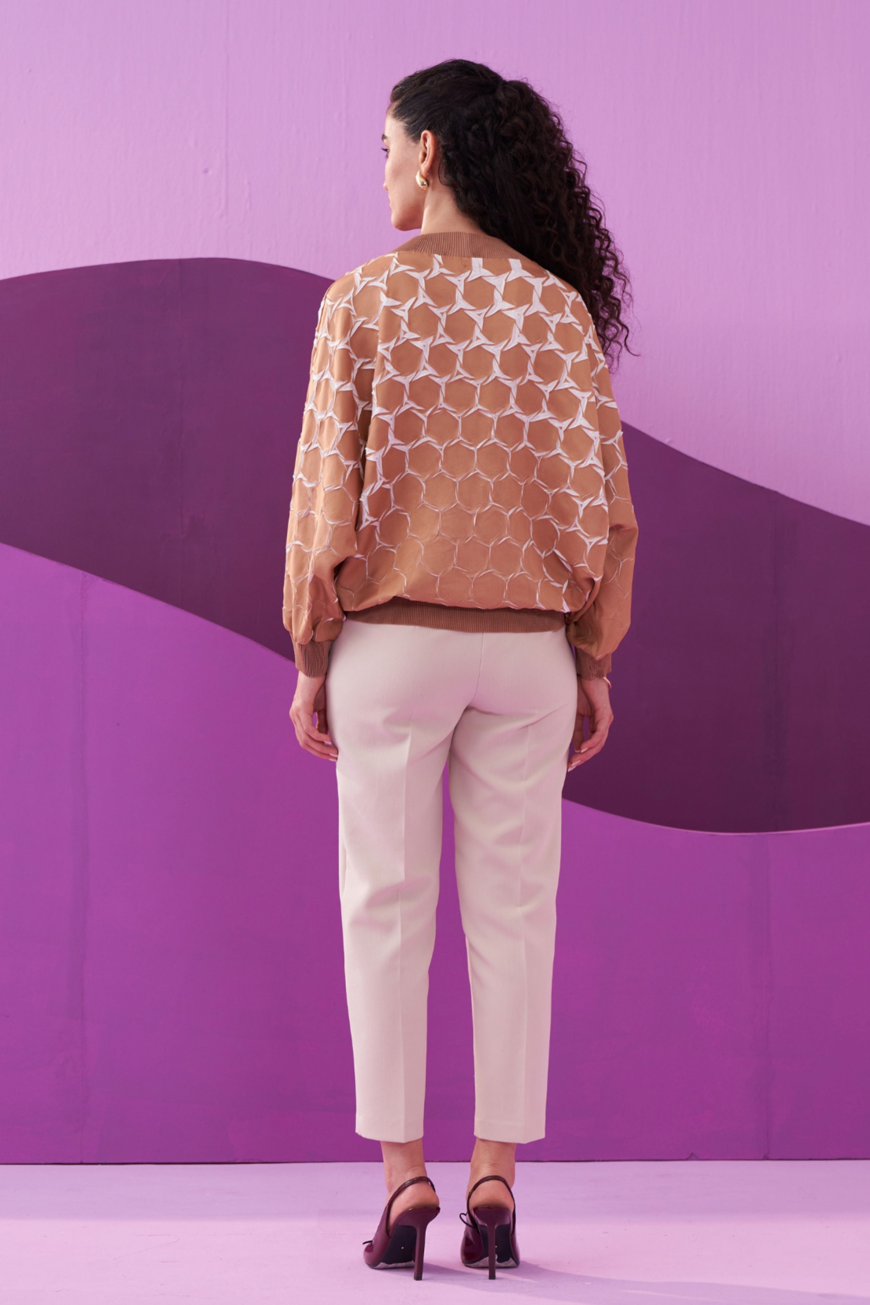 Brown Angna Top