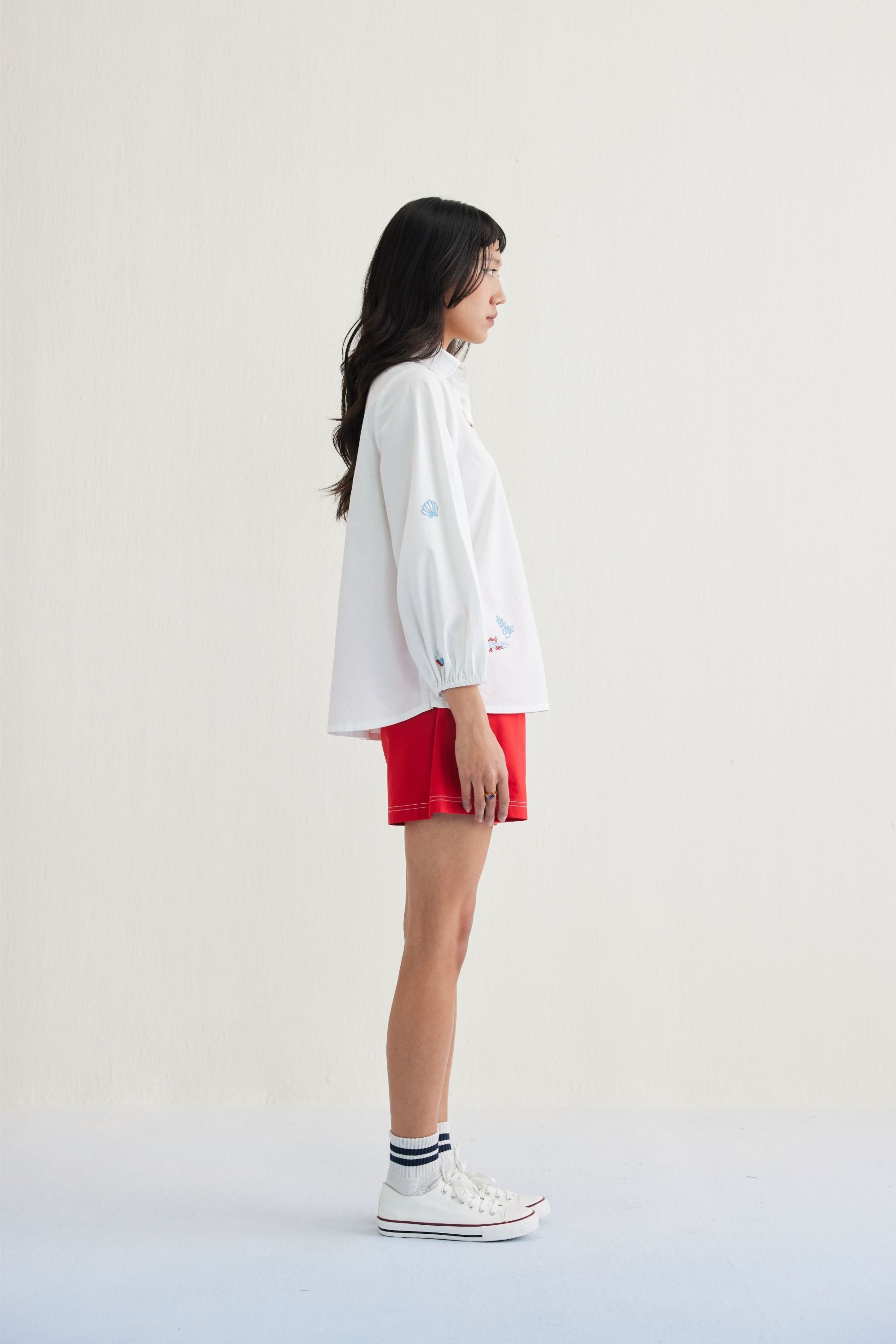 Deepika Reddy In By The Sea Classic Shirt