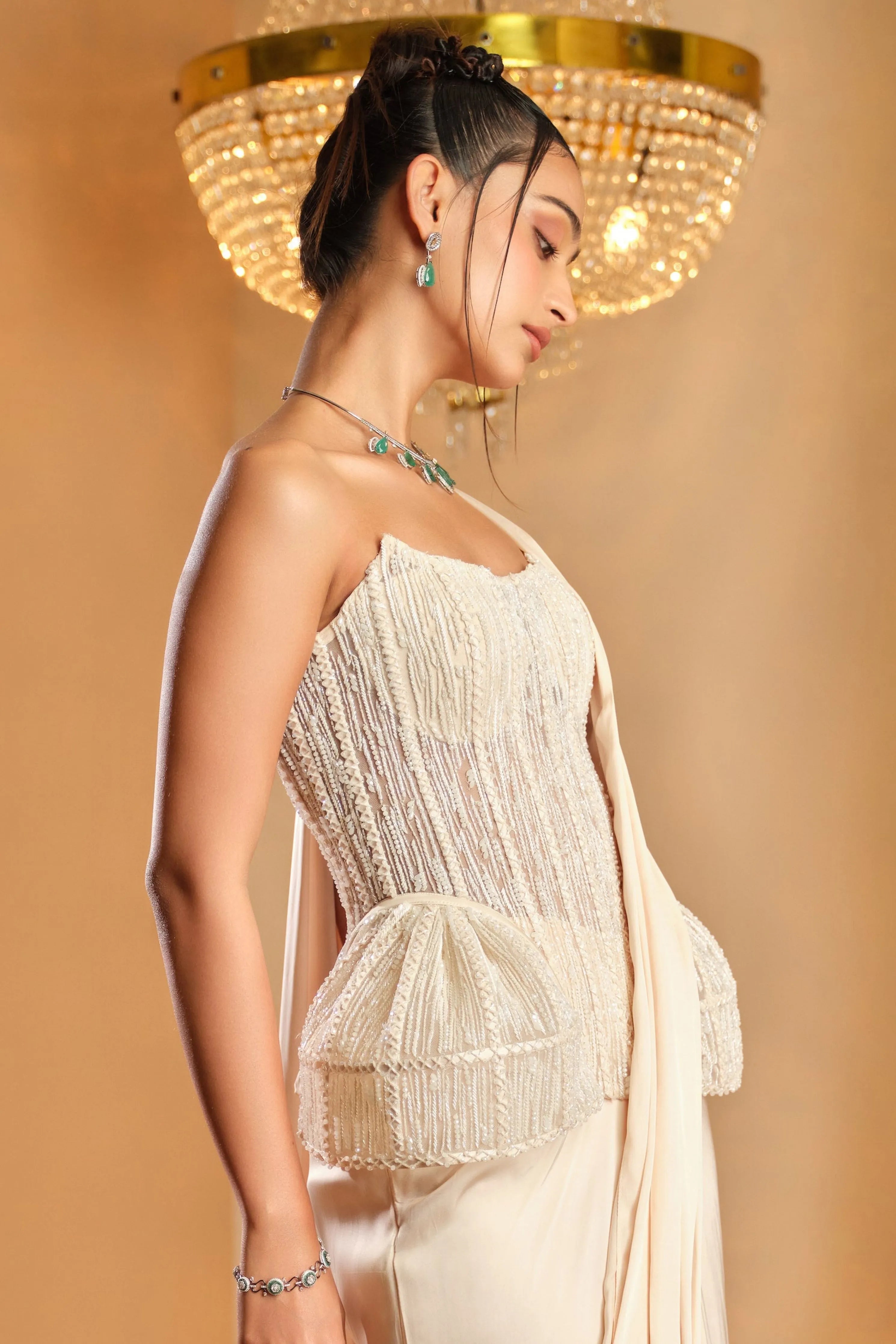Pari Draped Saree Set
