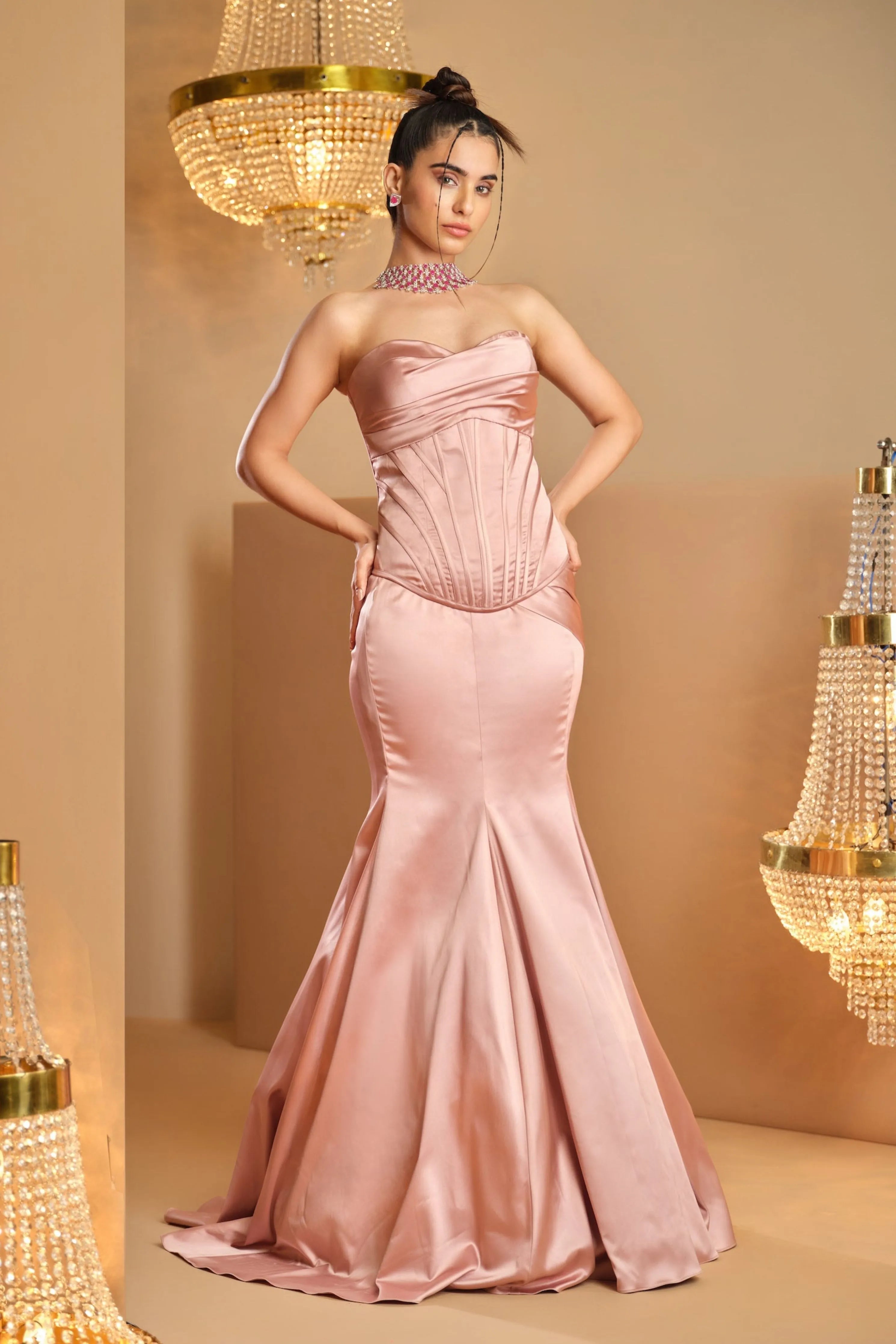 Gulabi Skirt set