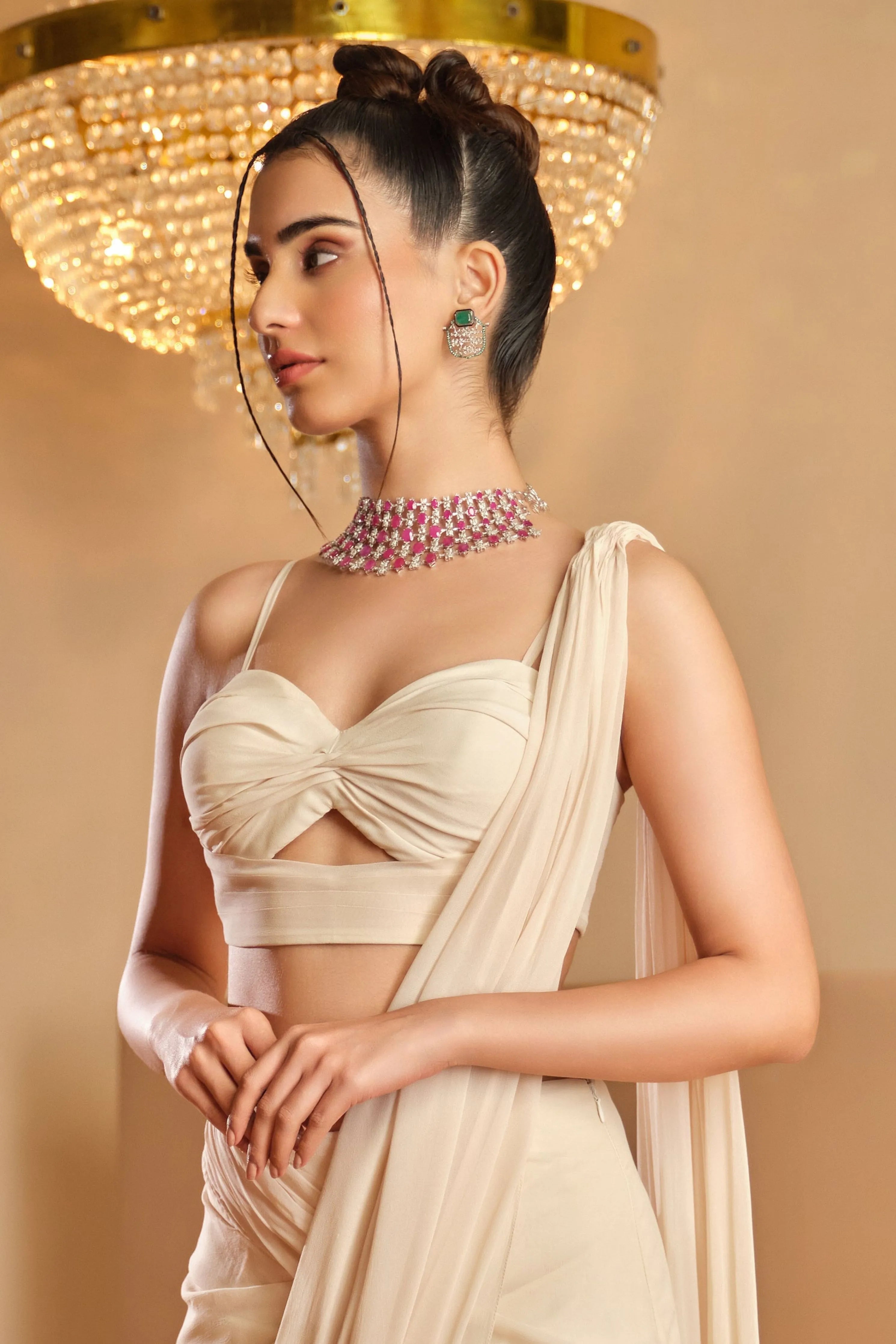 Pari Draped Saree Set