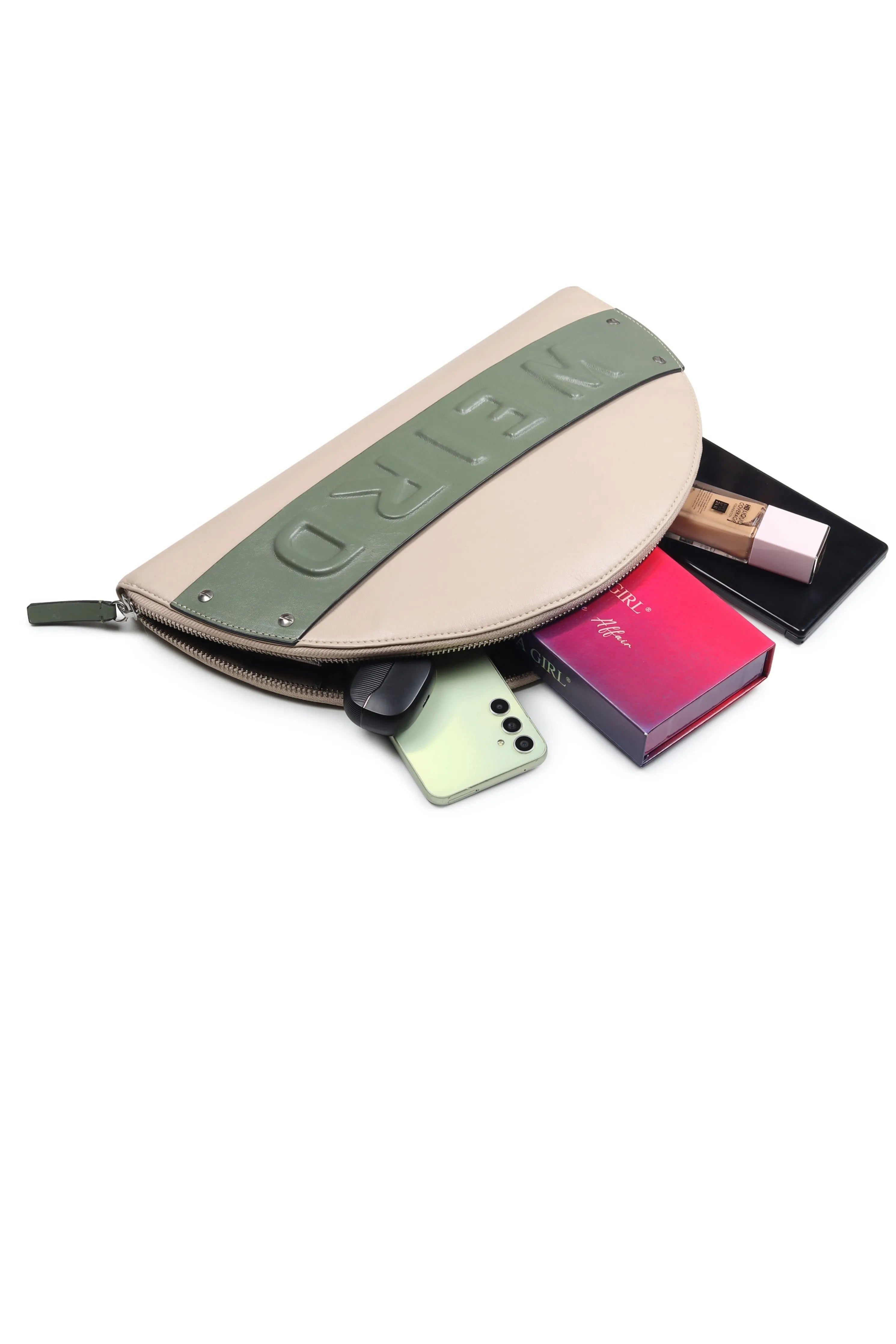 Lussa Beige & Sage  Bag