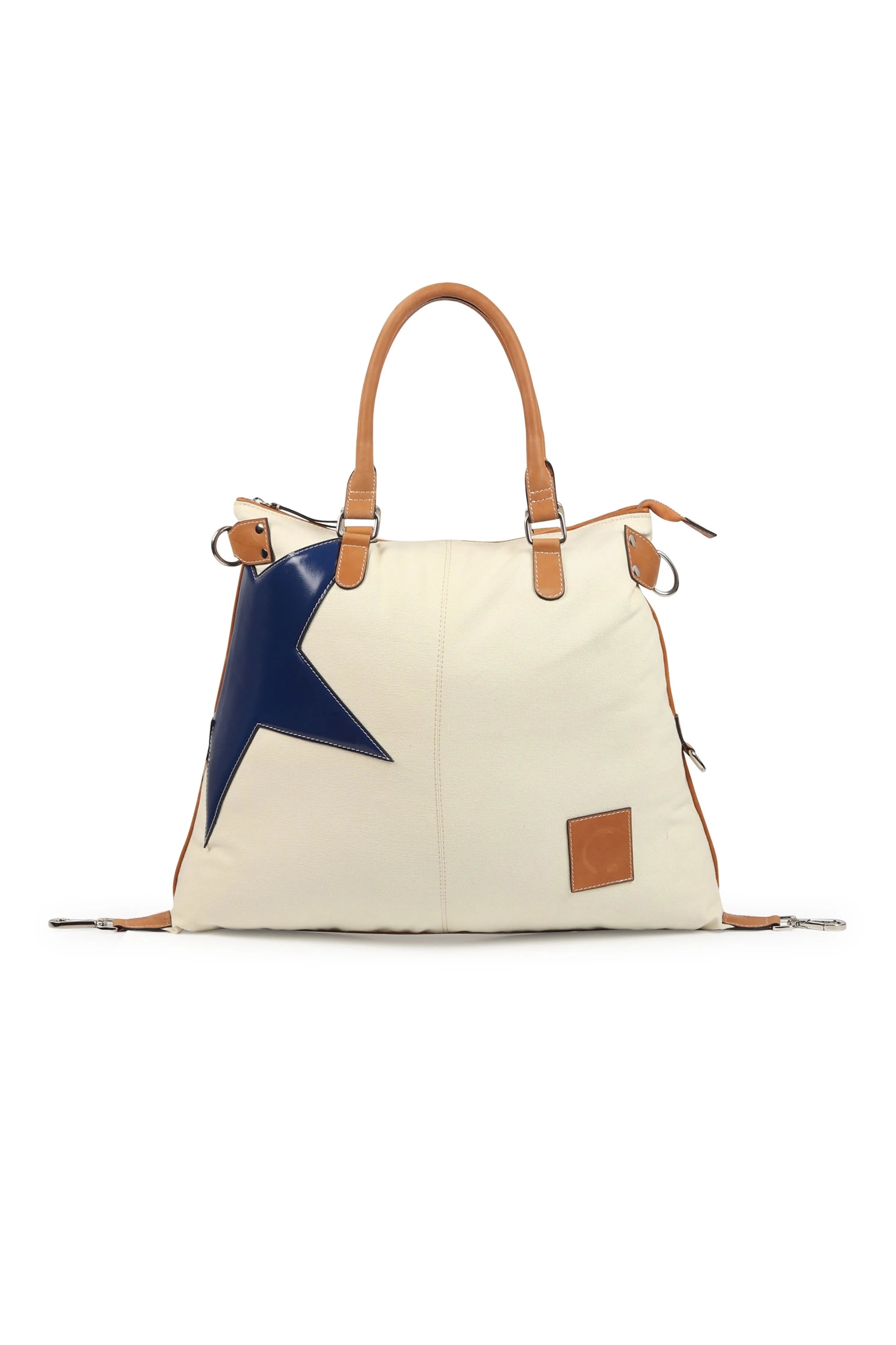 Gor Beige Navy Bag
