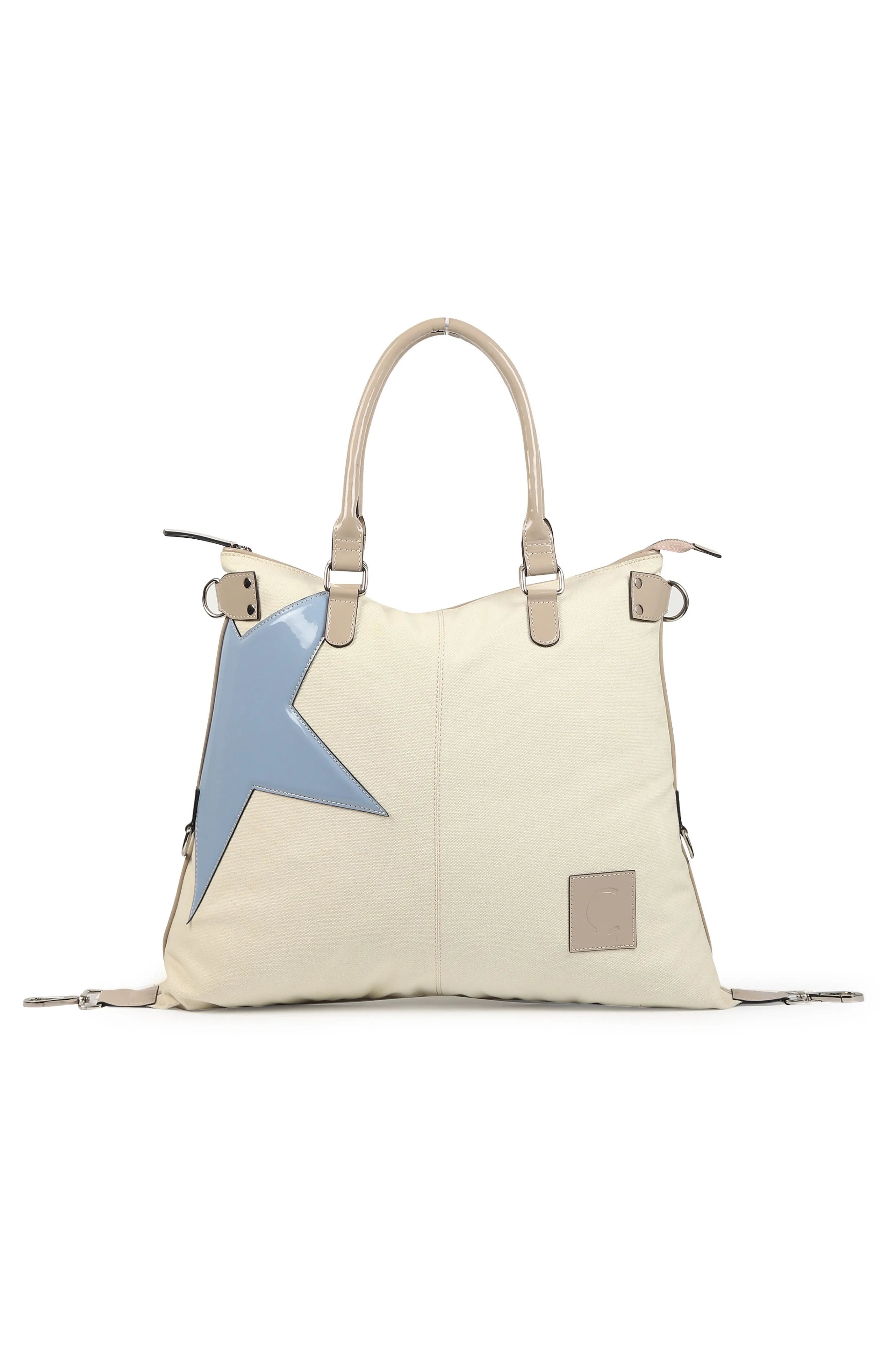 Gor Beige Light Blue Bag