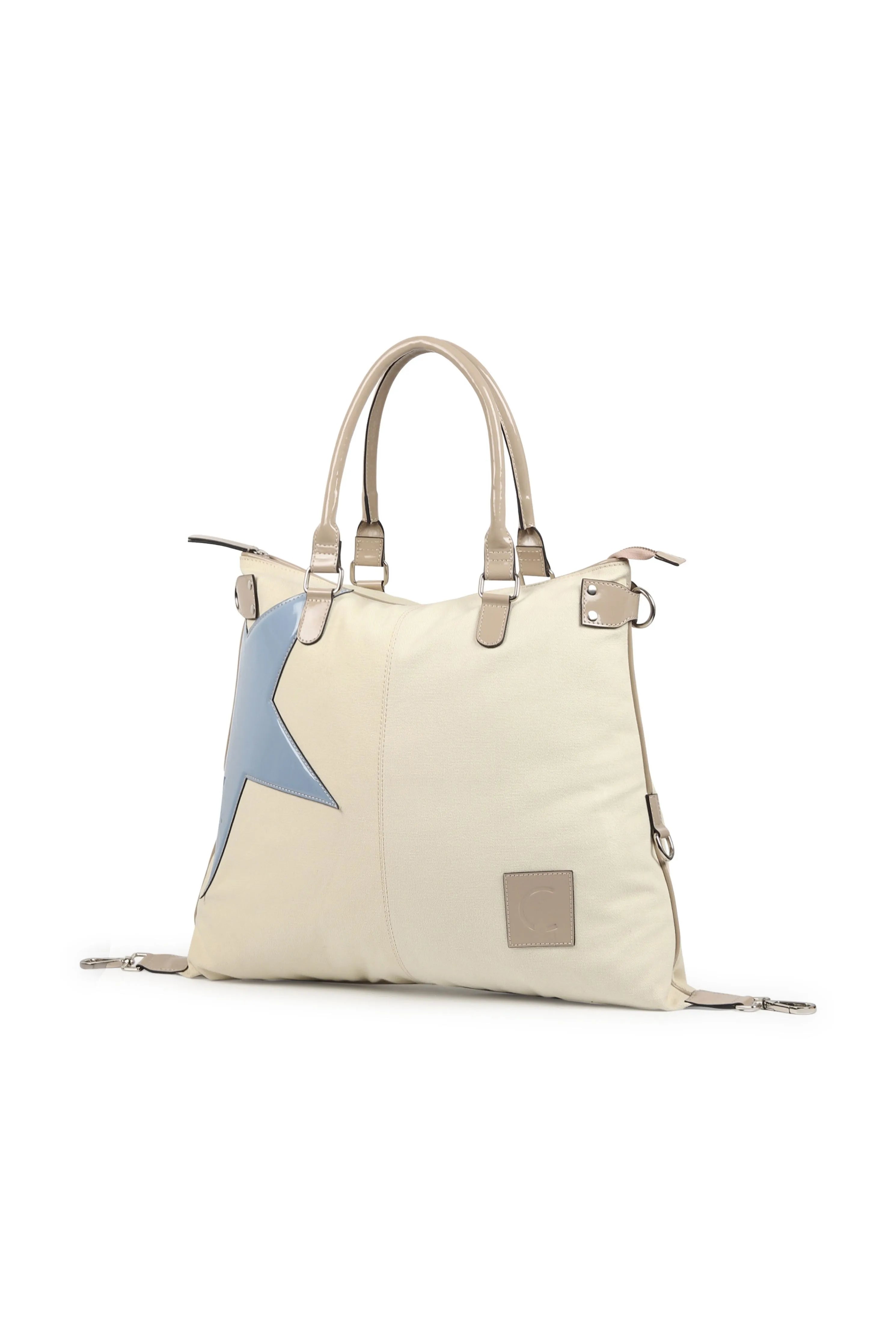 Gor Beige Light Blue Bag