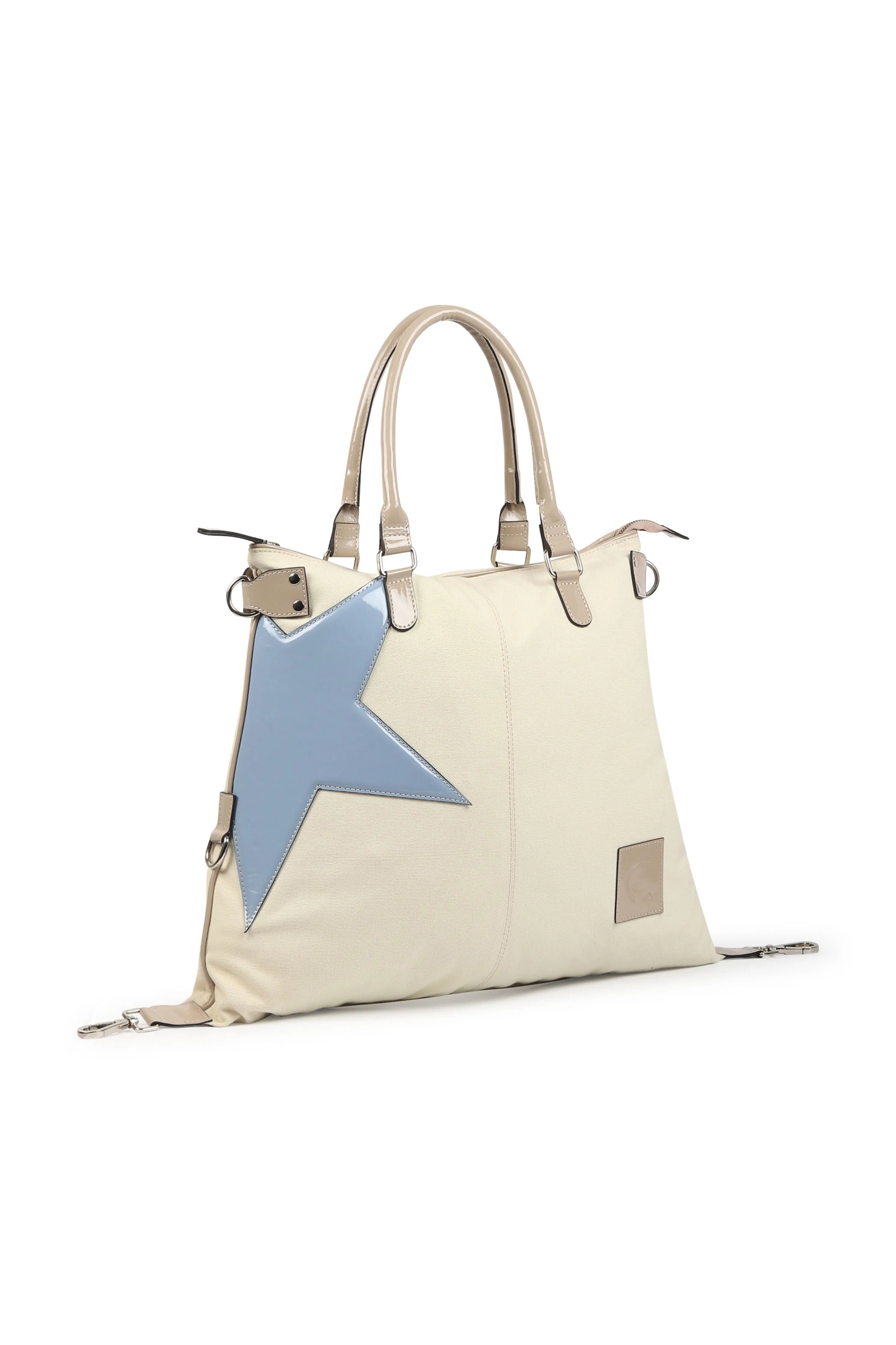 Gor Beige Light Blue Bag