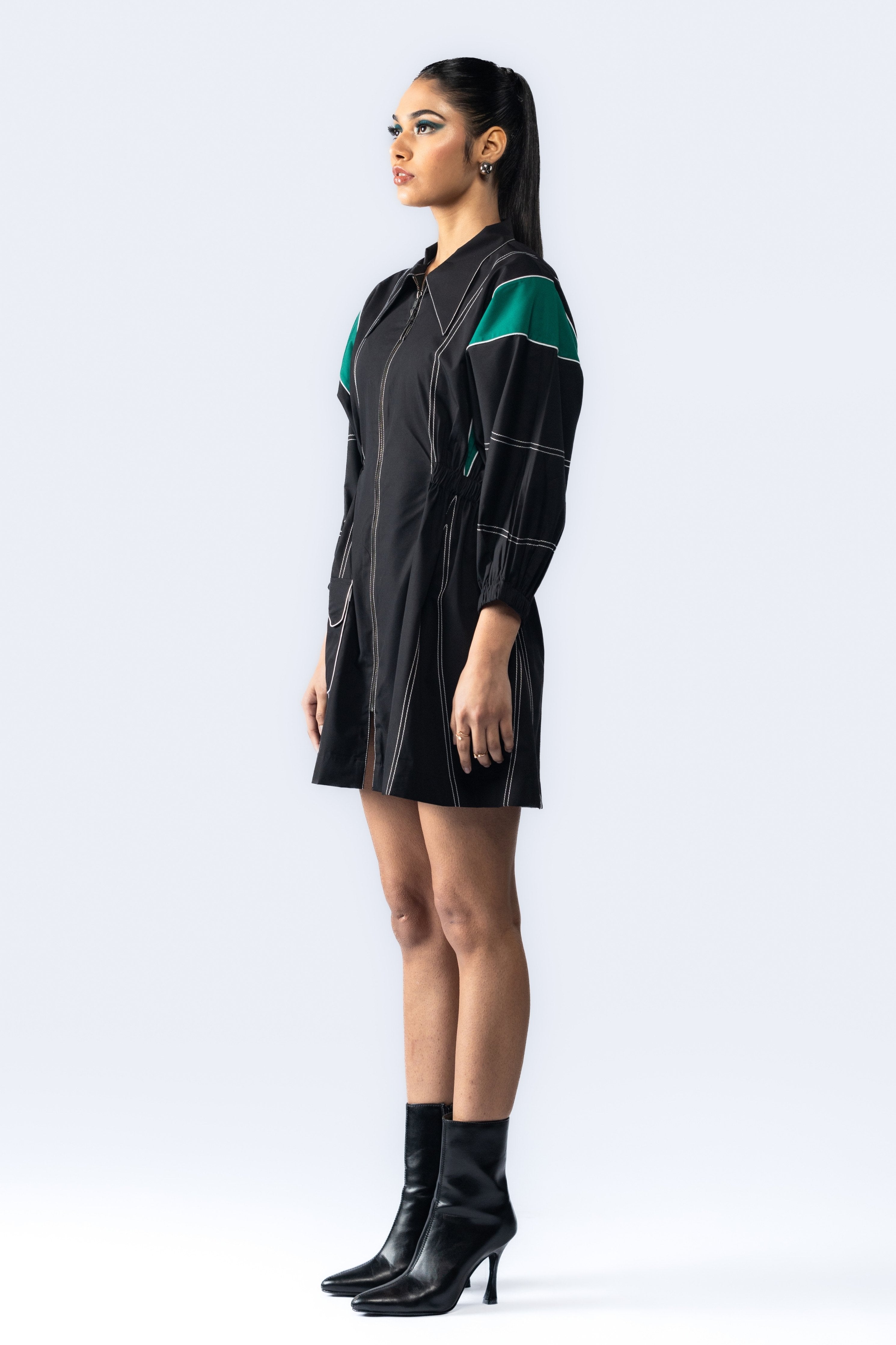Colour Blocking Dress