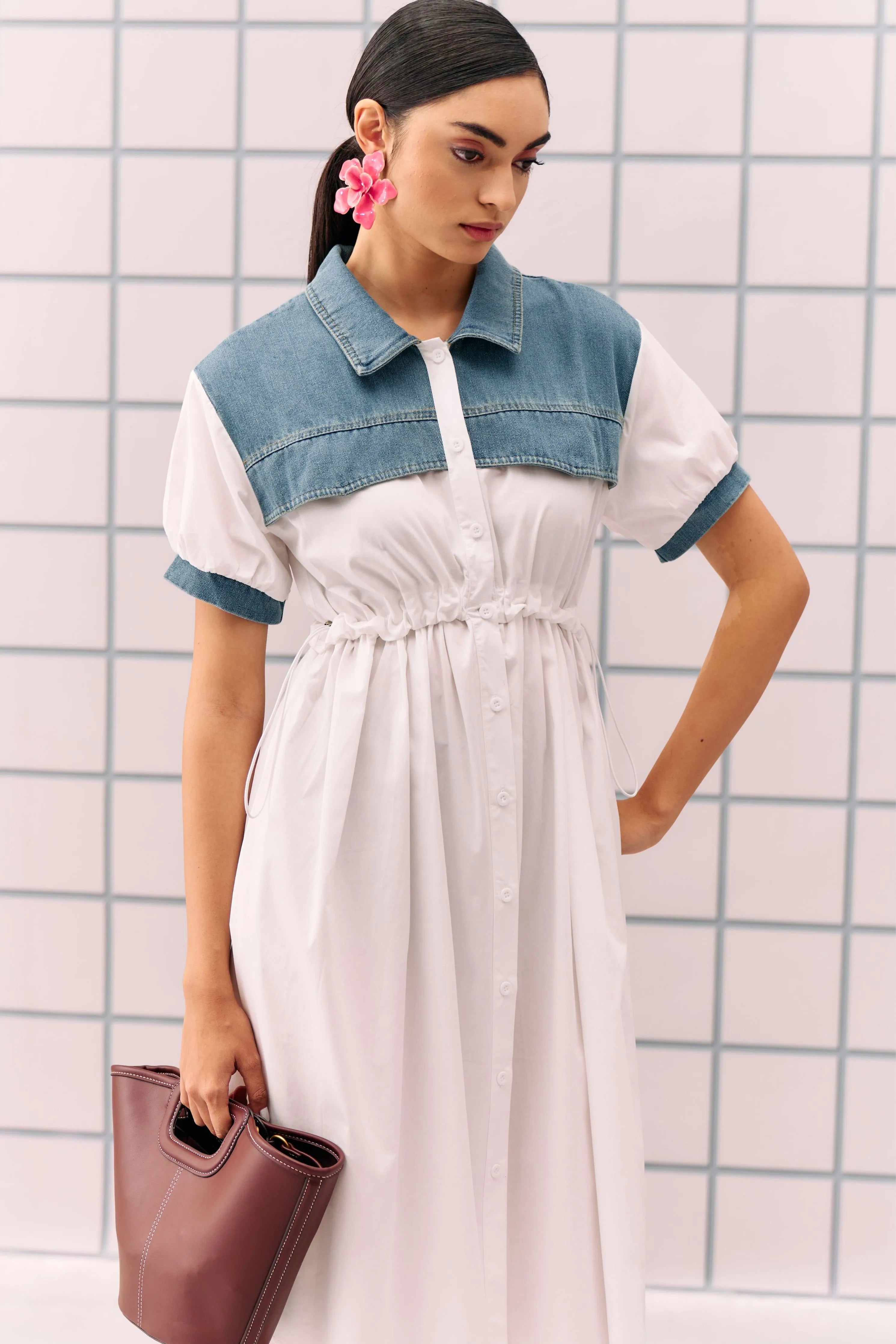 White Coron Dress