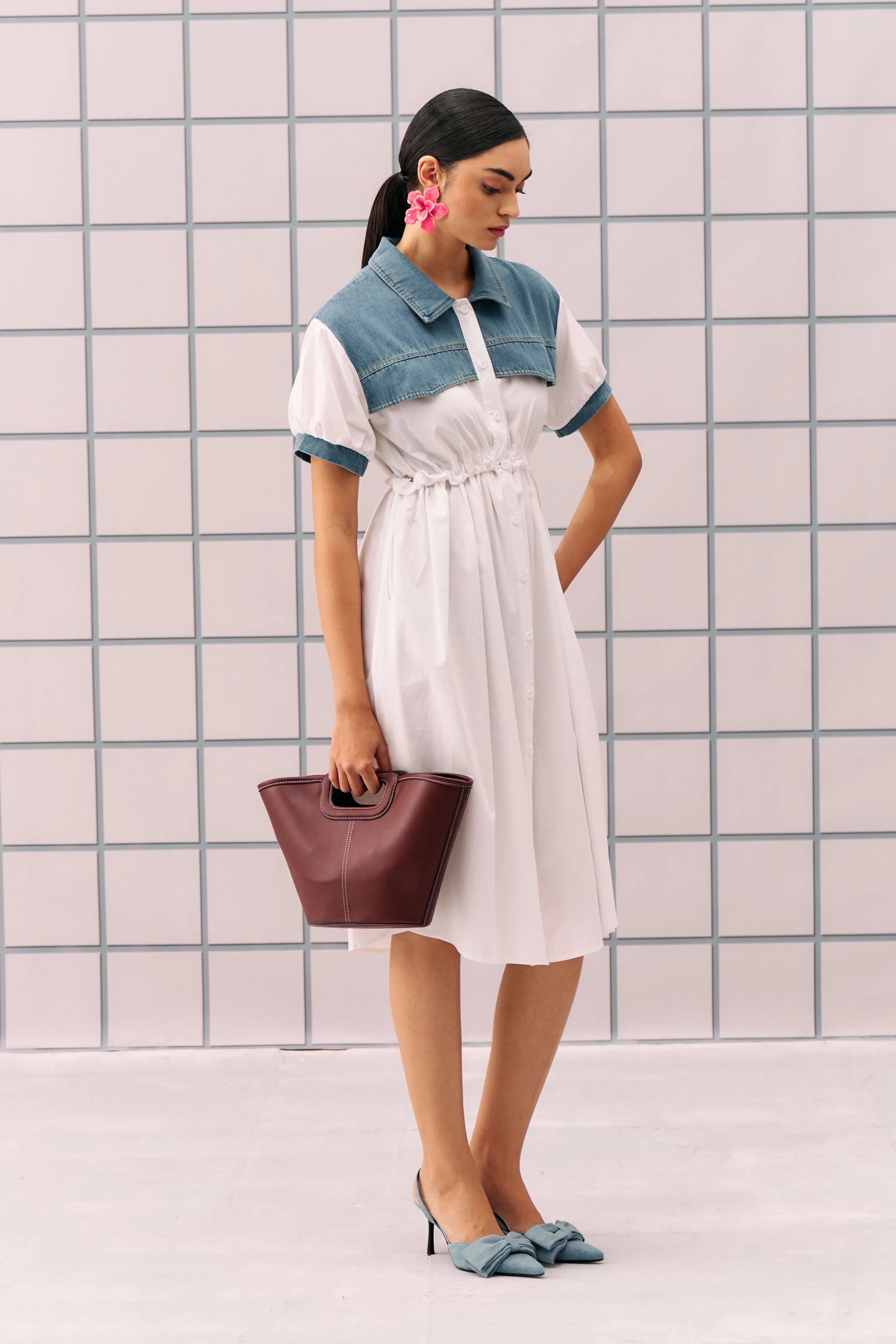 White Coron Dress