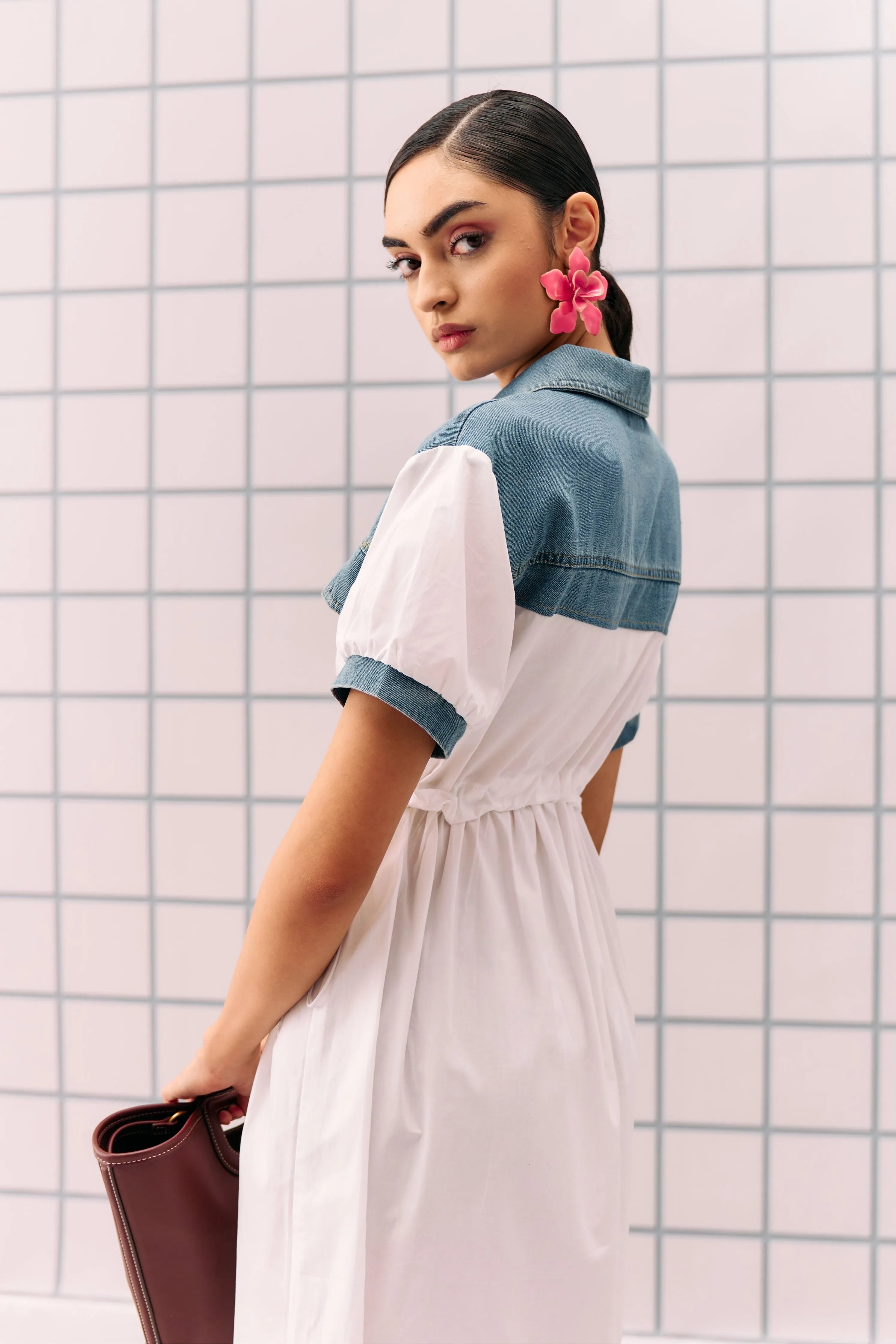 White Coron Dress