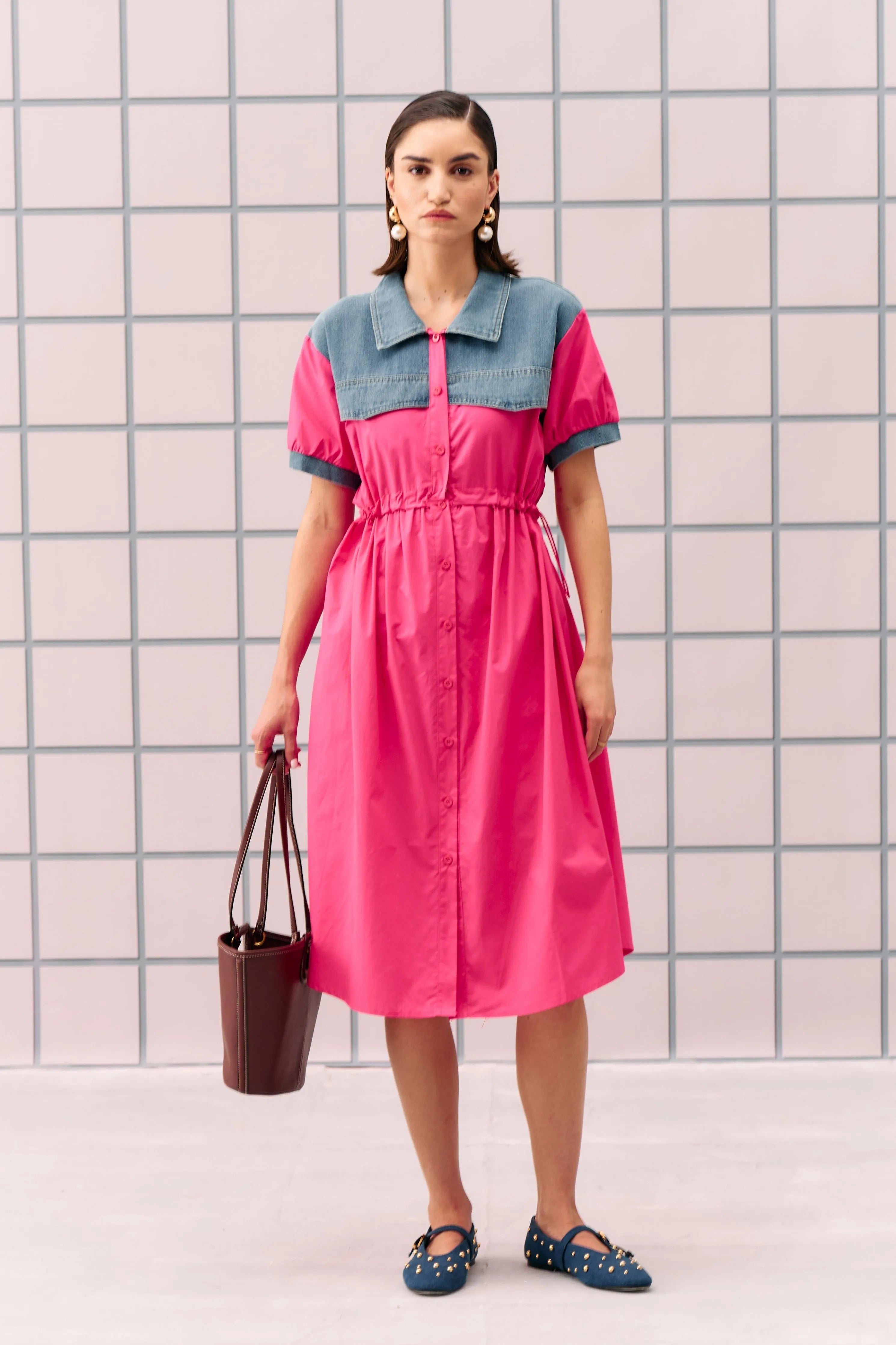 Fuscia Coron Dress