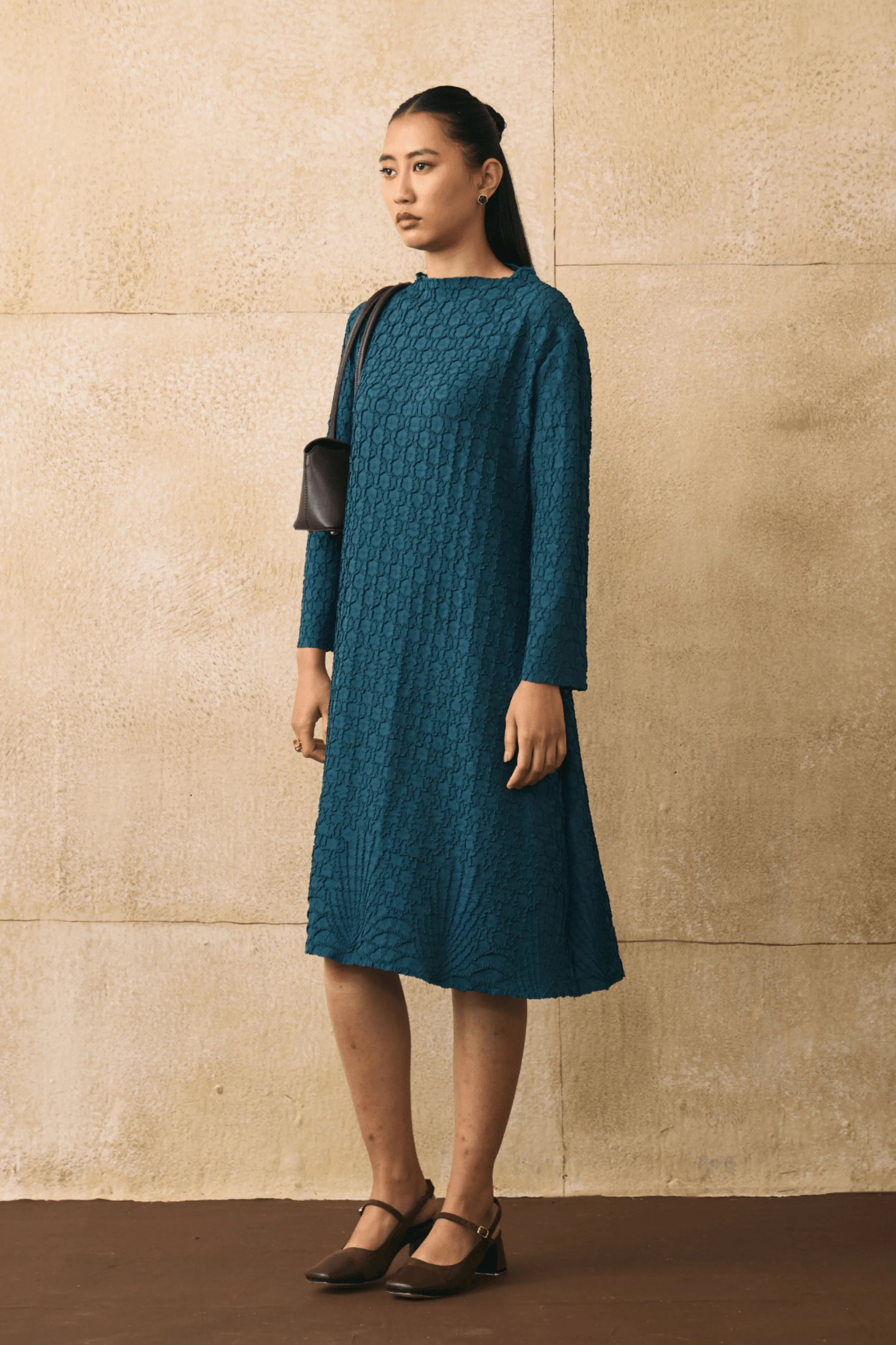 Blue Cors Dress