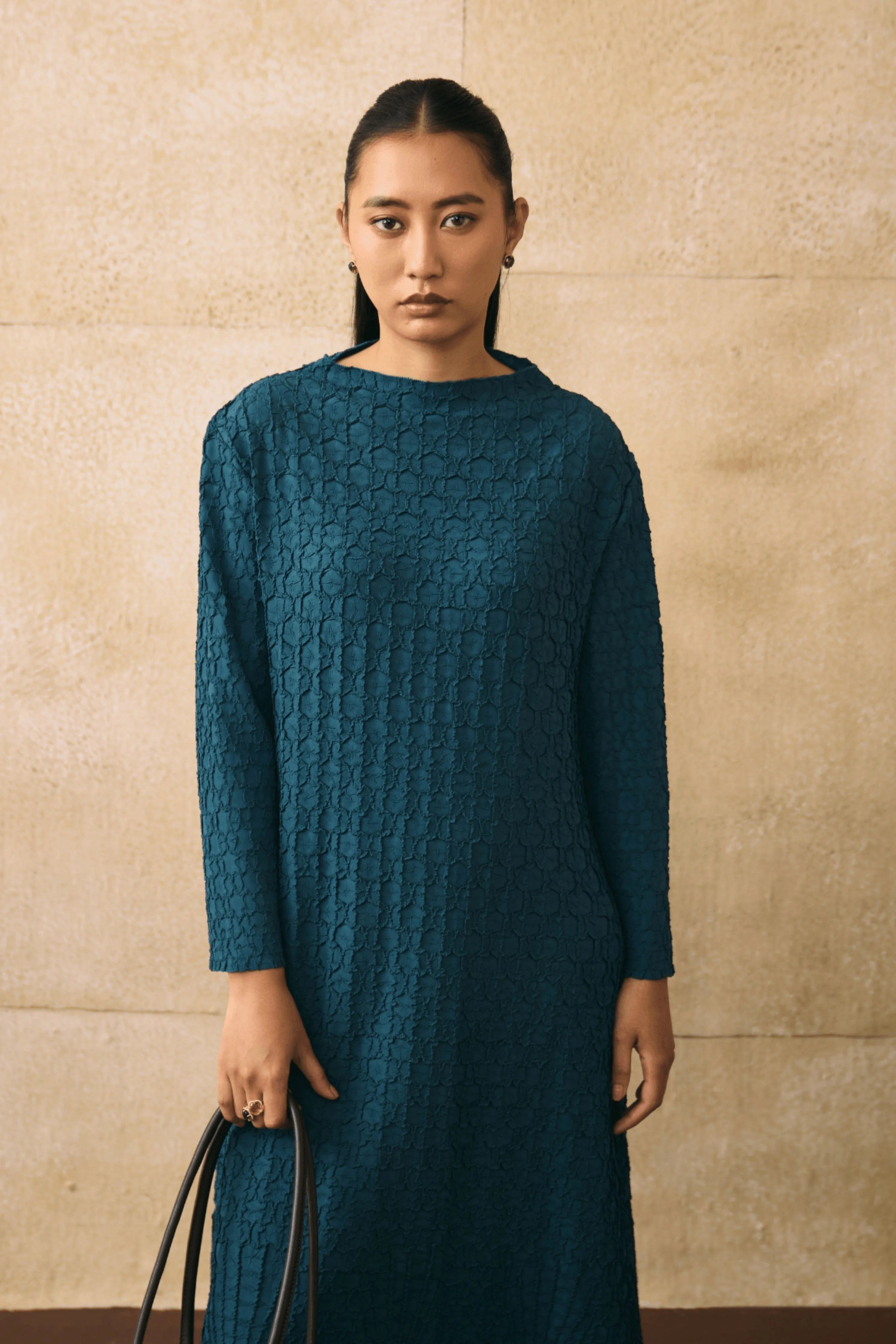 Blue Cors Dress