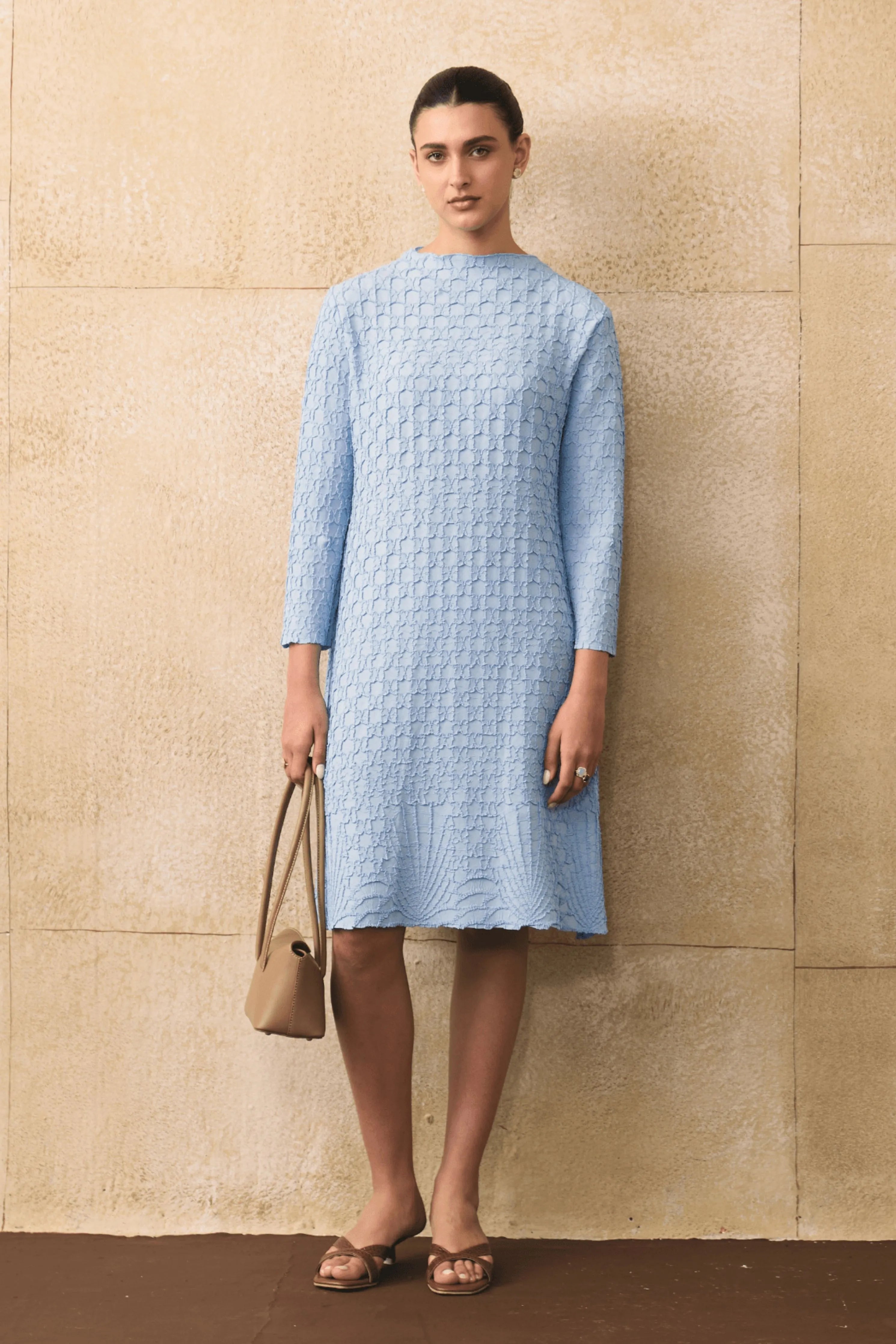 Sky Blue Cors Dress