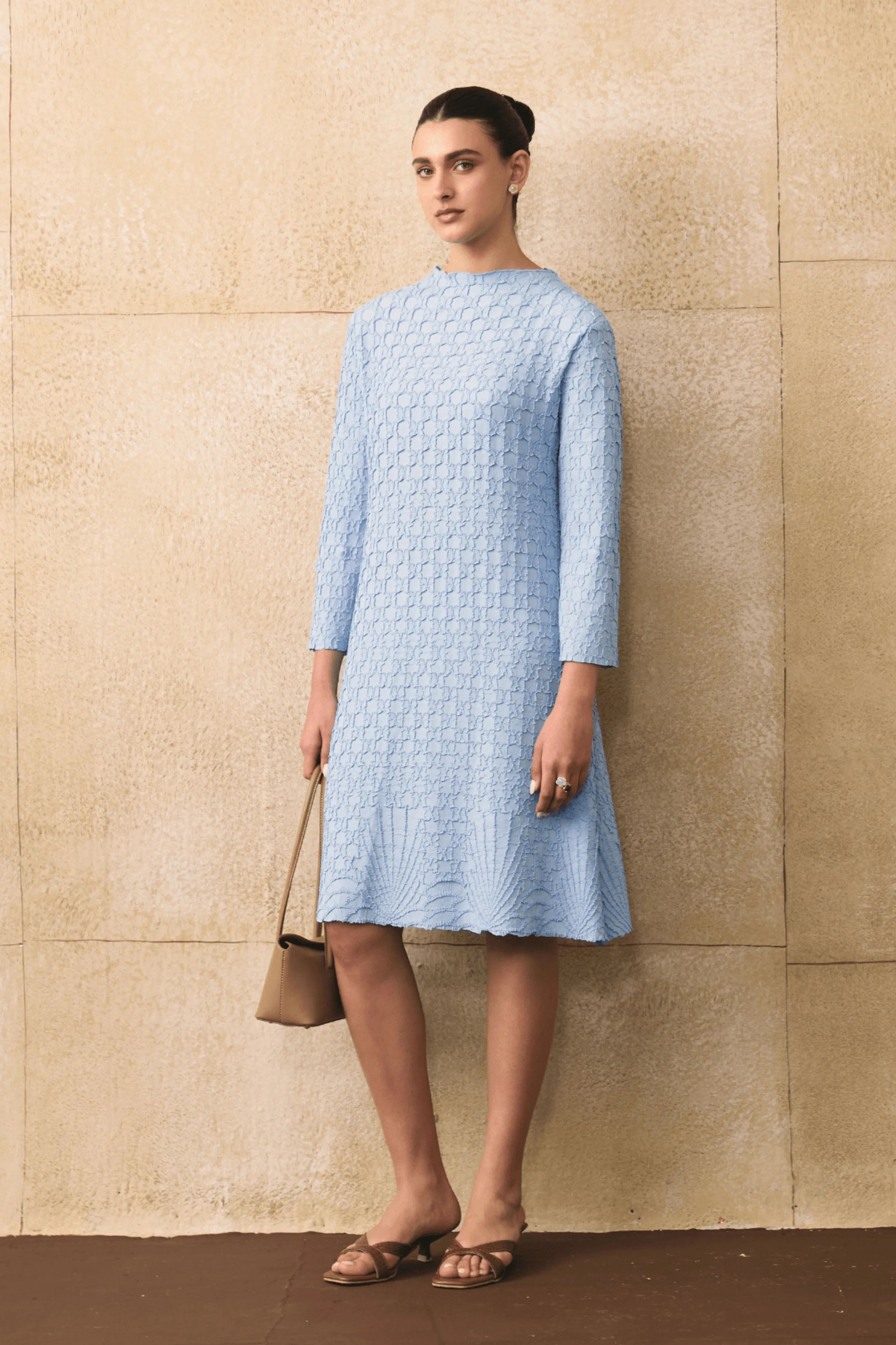 Sky Blue Cors Dress