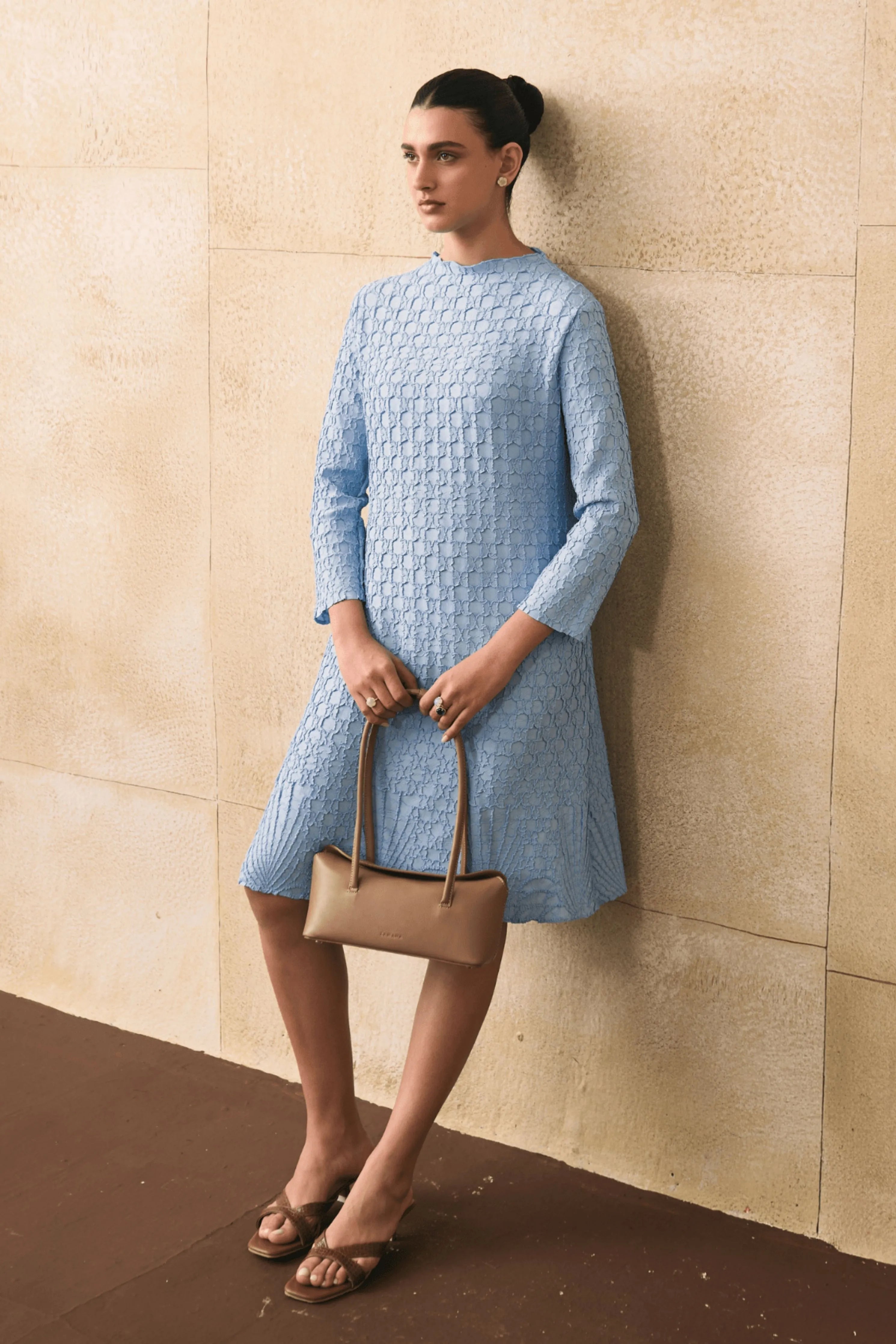 Sky Blue Cors Dress
