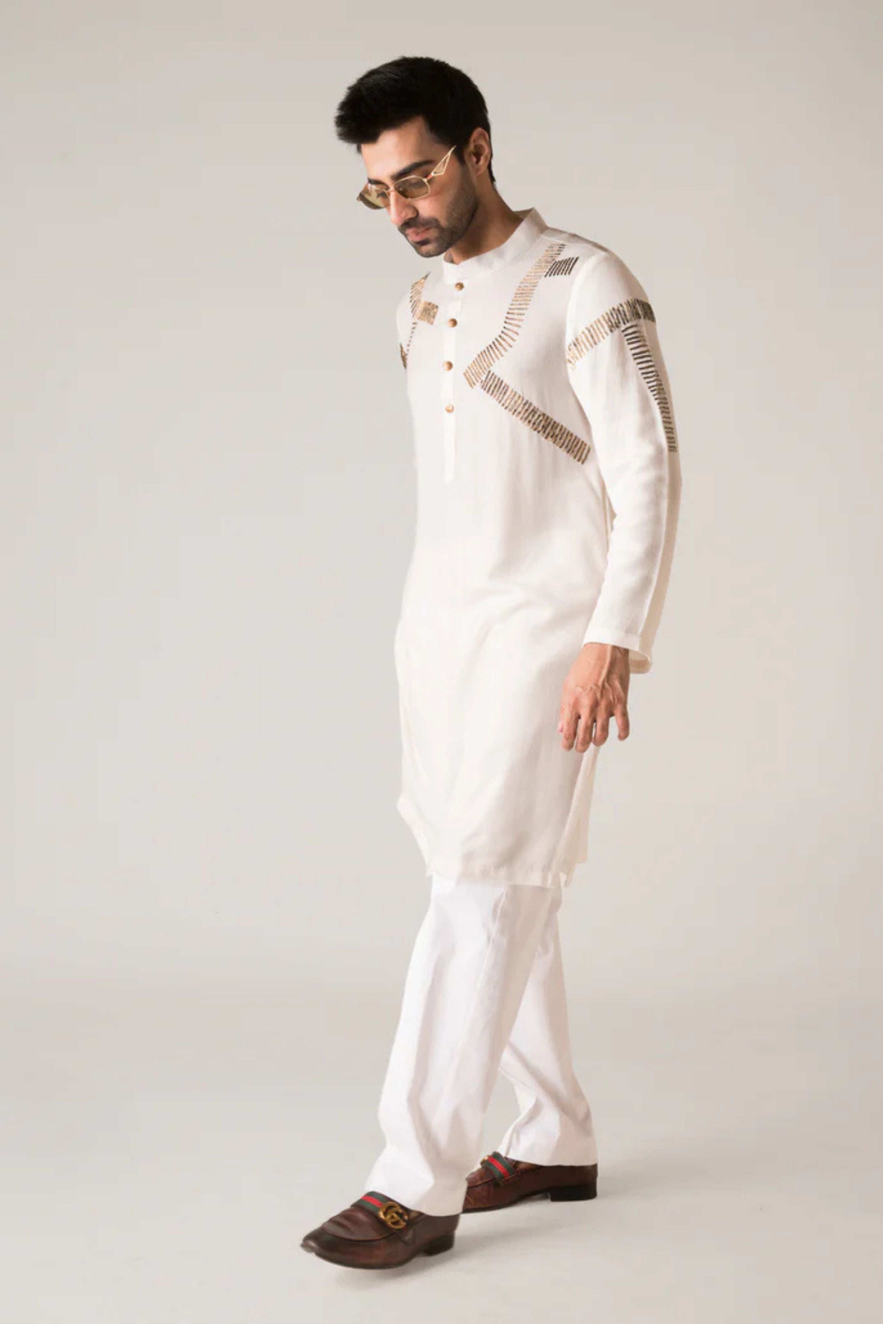 Crossroads Kurta White
