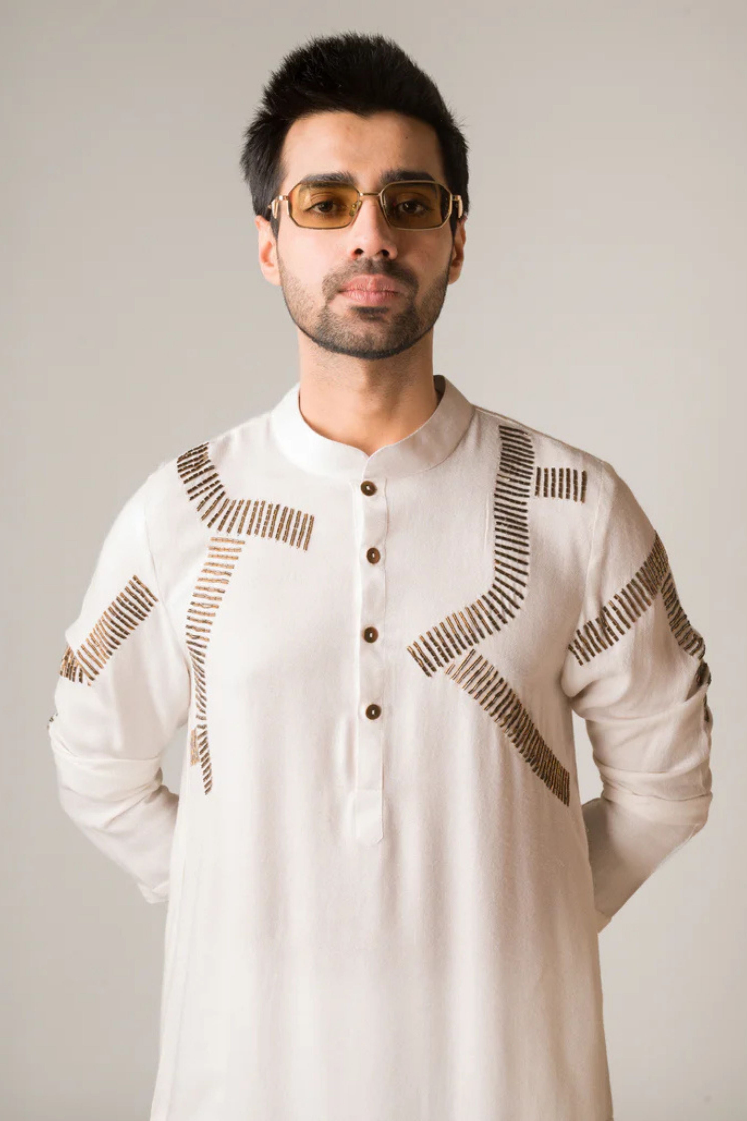 Crossroads Kurta White