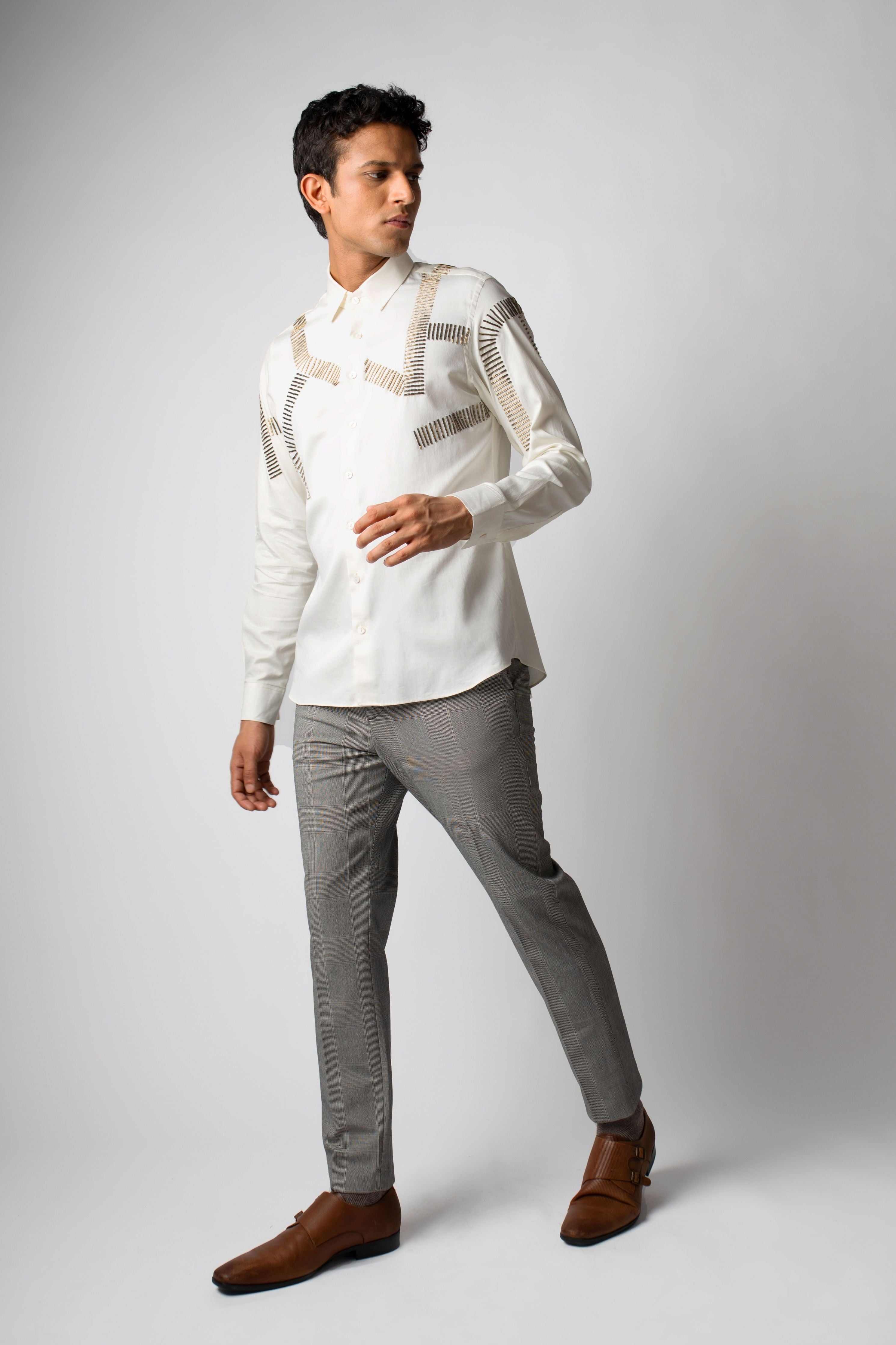 Crossroads Shirt Off White