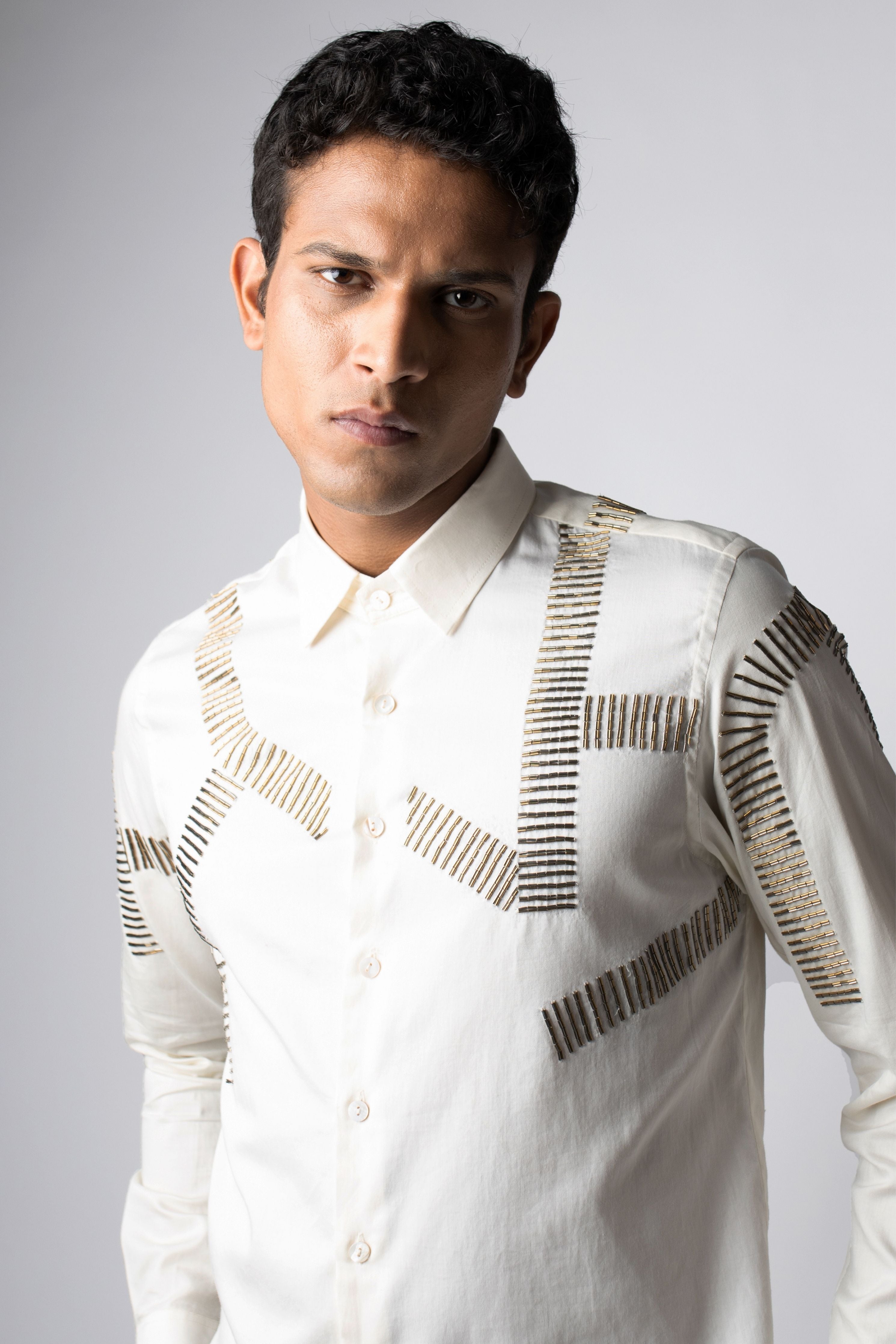 Crossroads Shirt Off White