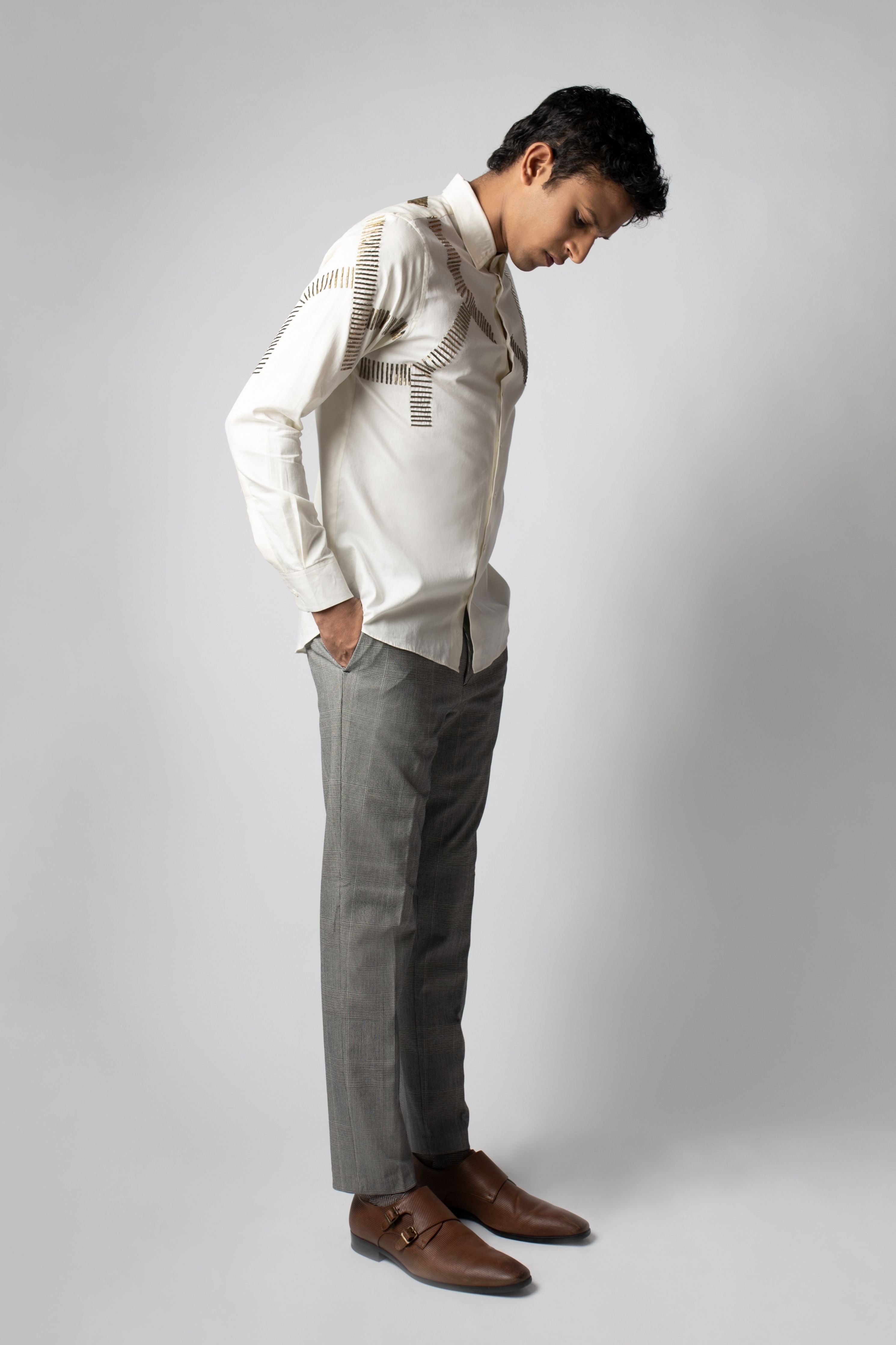 Crossroads Shirt Off White