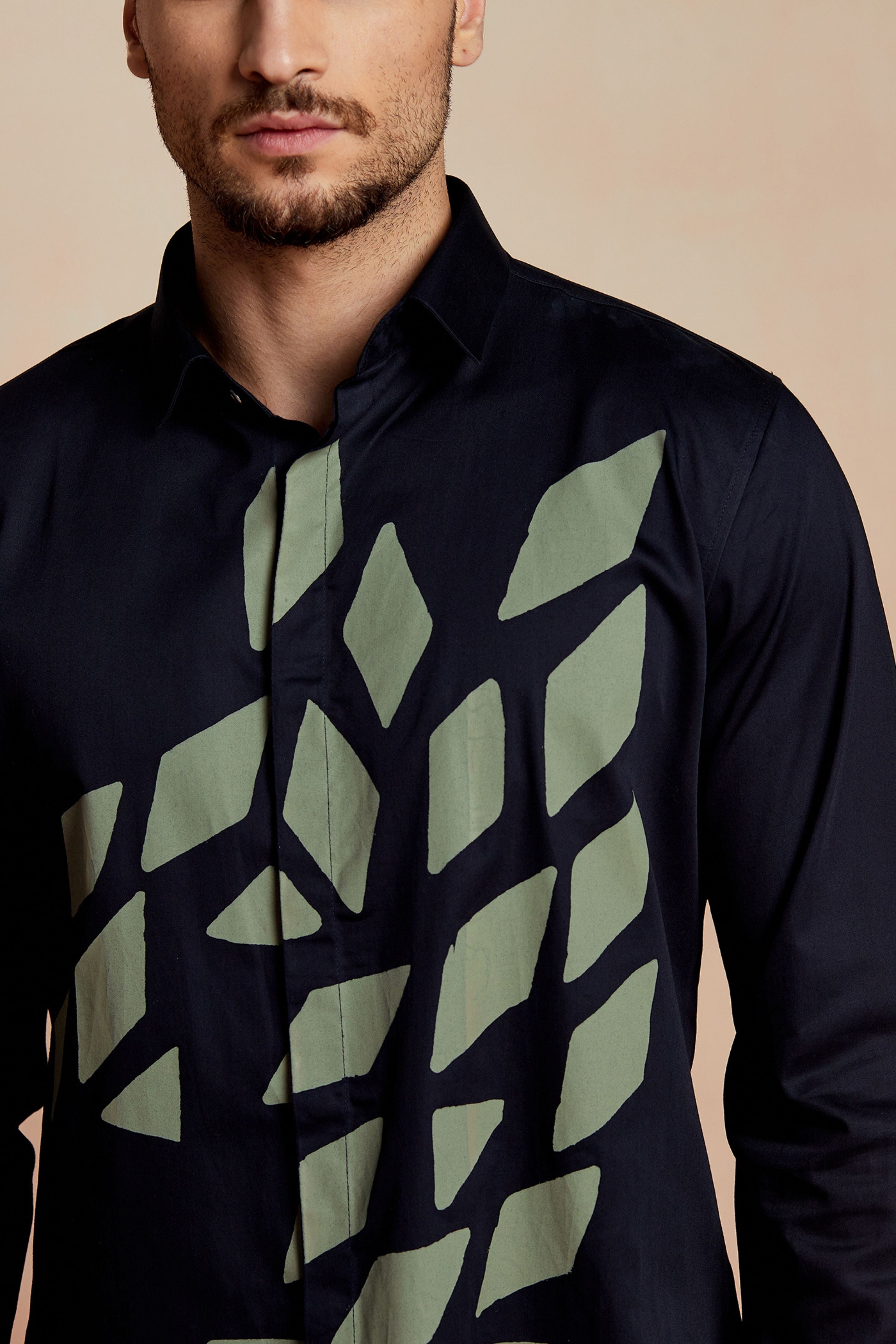 Cruising Navy Printed