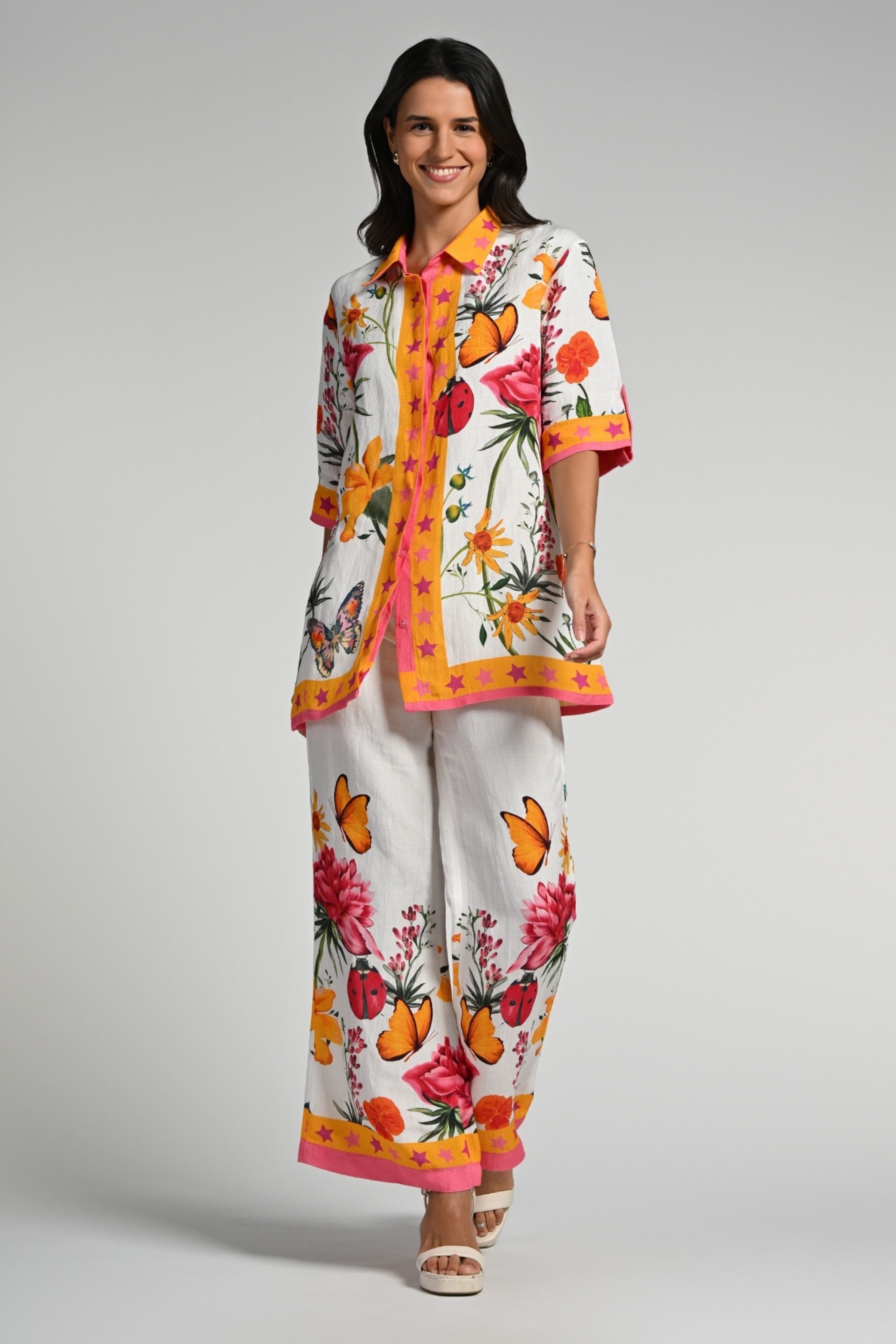 Fleur de Reve Linen Co-ord Set