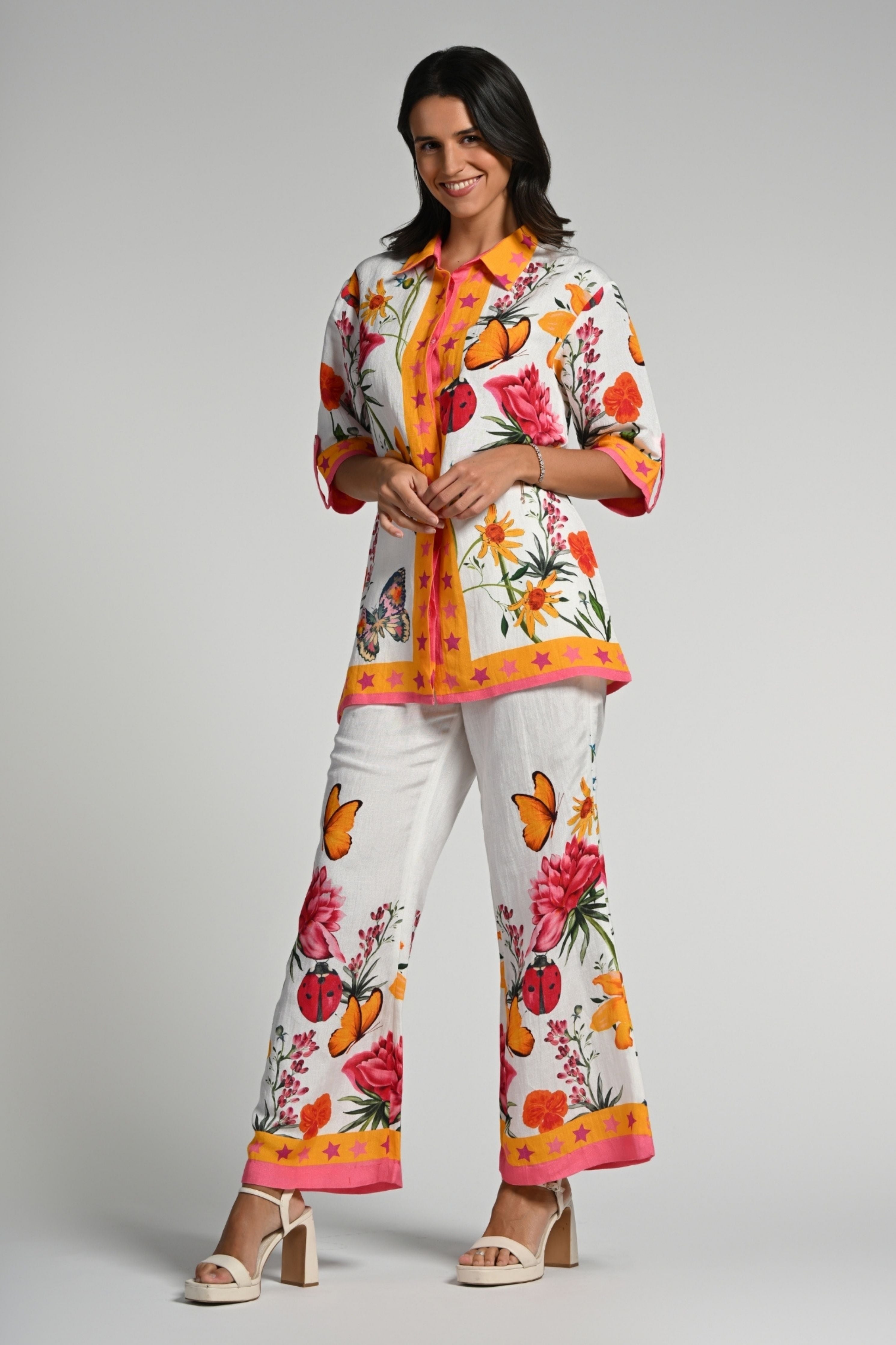 Fleur de Reve Linen Co-ord Set