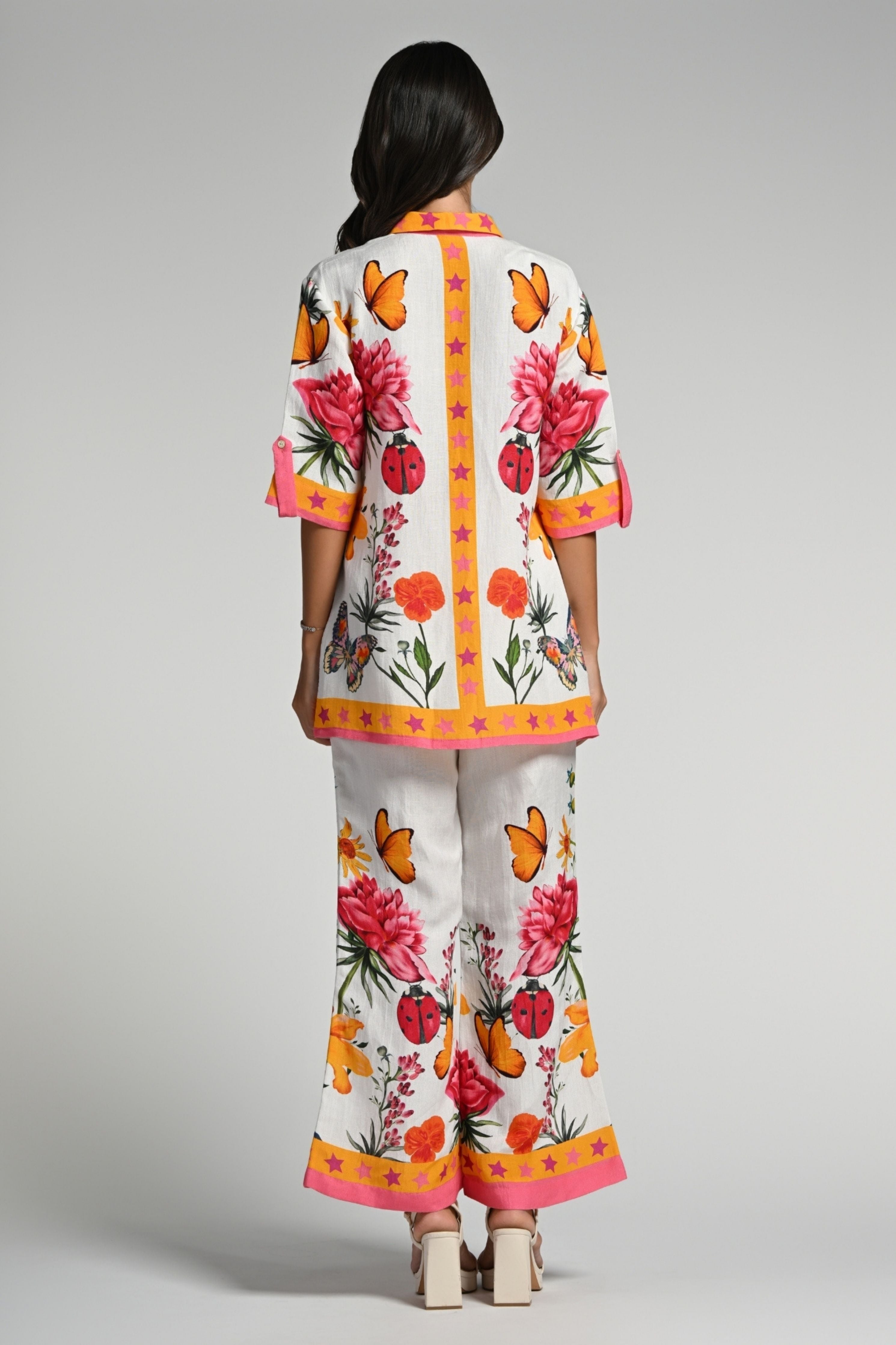 Fleur de Reve Linen Co-ord Set