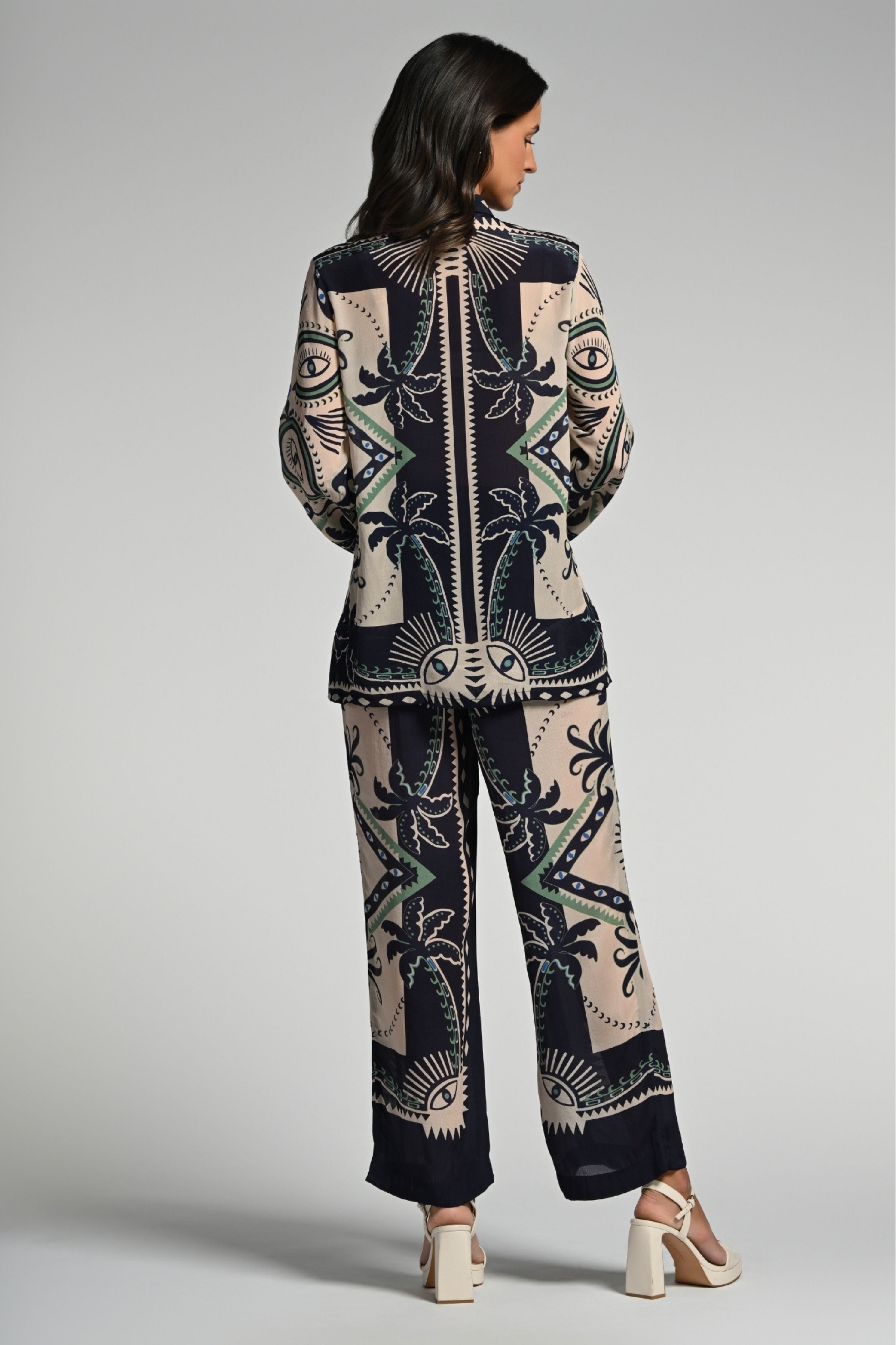 Geo Palms Co-ord Set