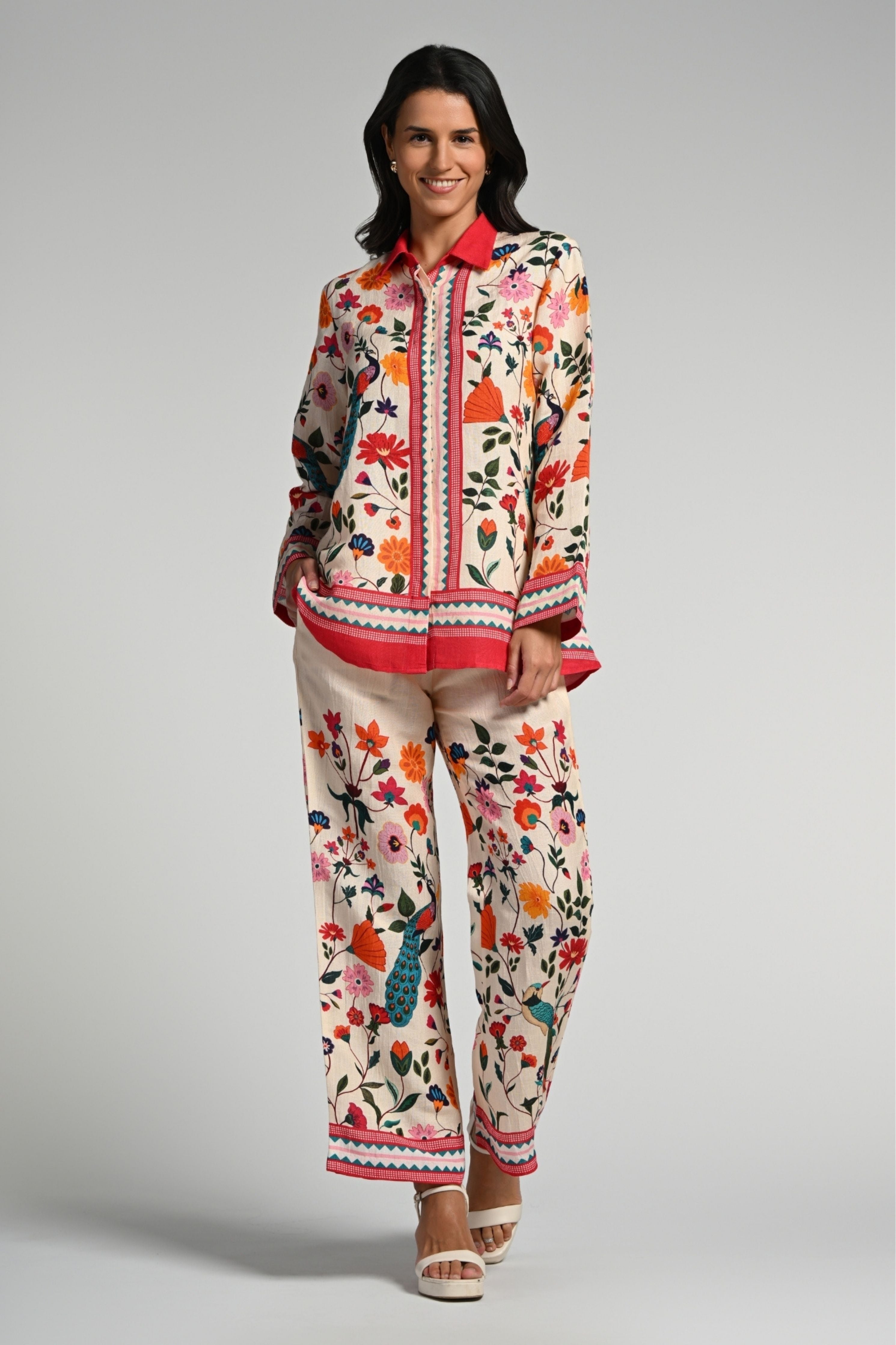 Bageecha Linen Co-ord Set