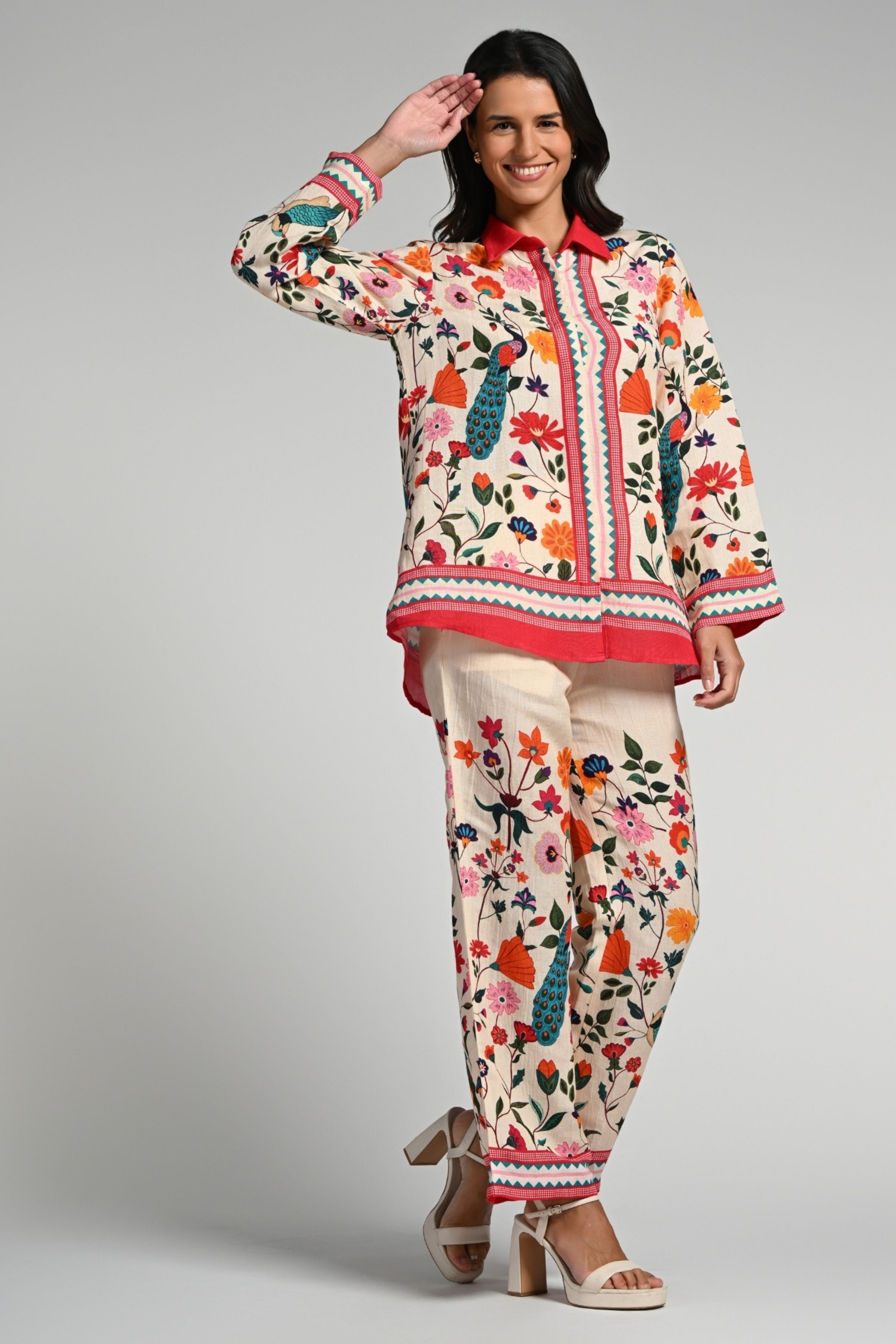 Bageecha Linen Co-ord Set