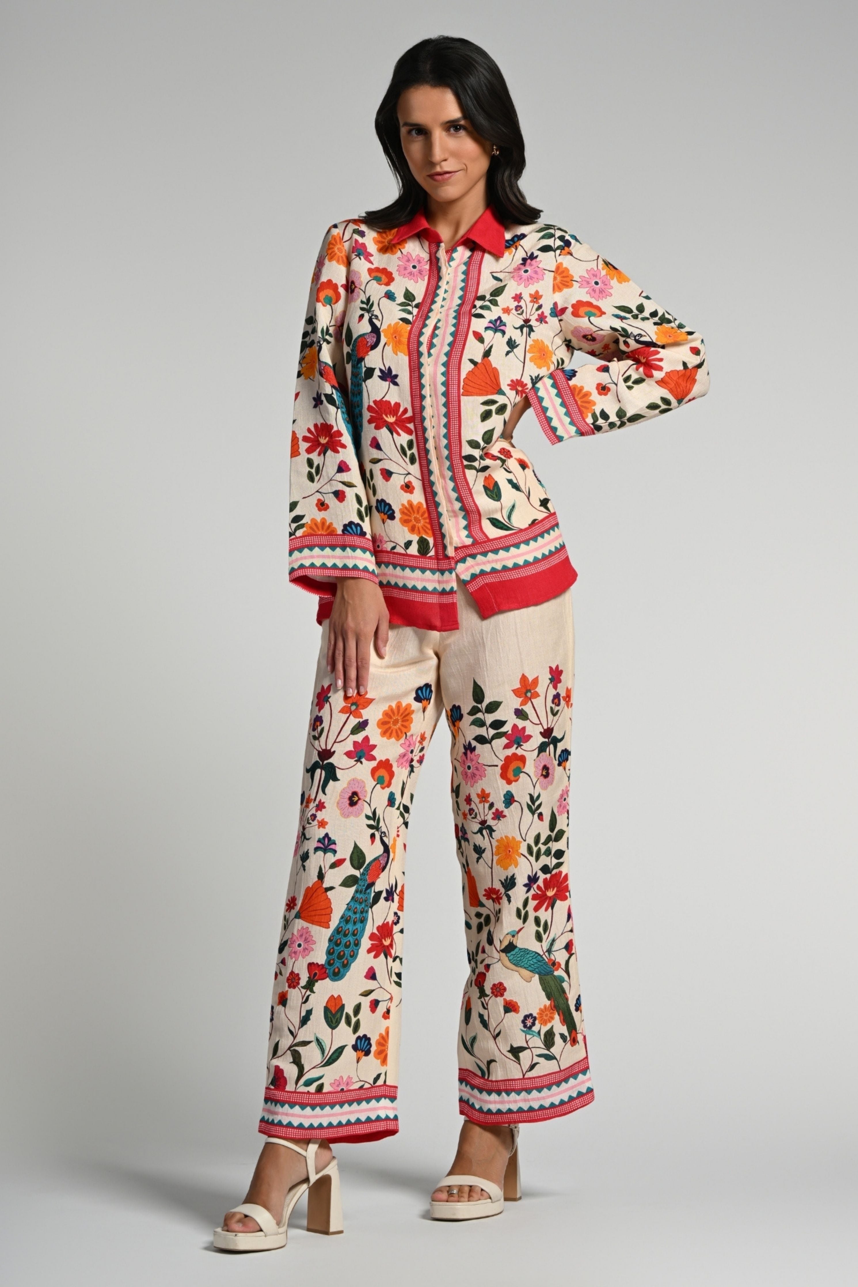Bageecha Linen Co-ord Set