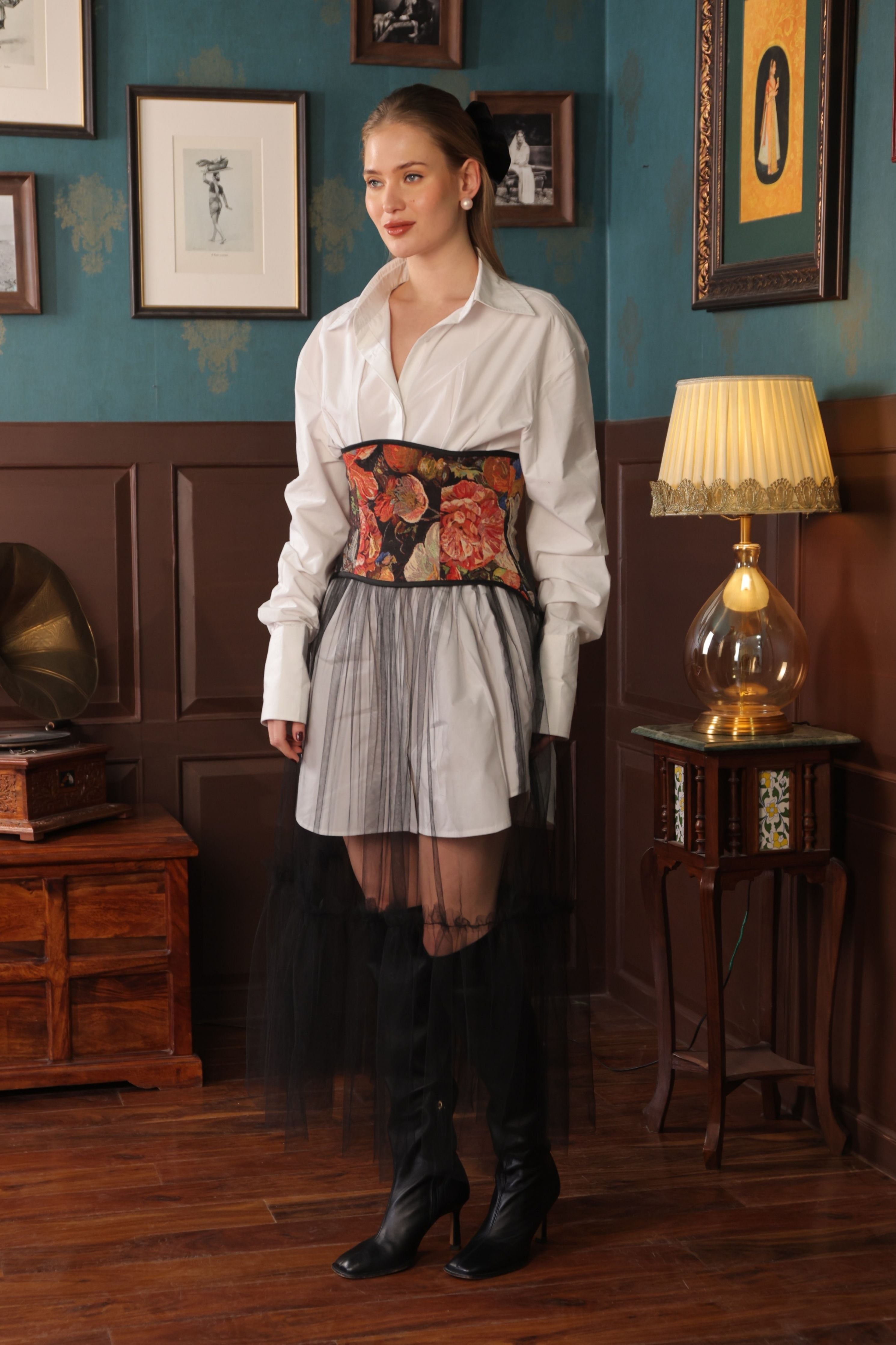 Black Muse Skirt Set