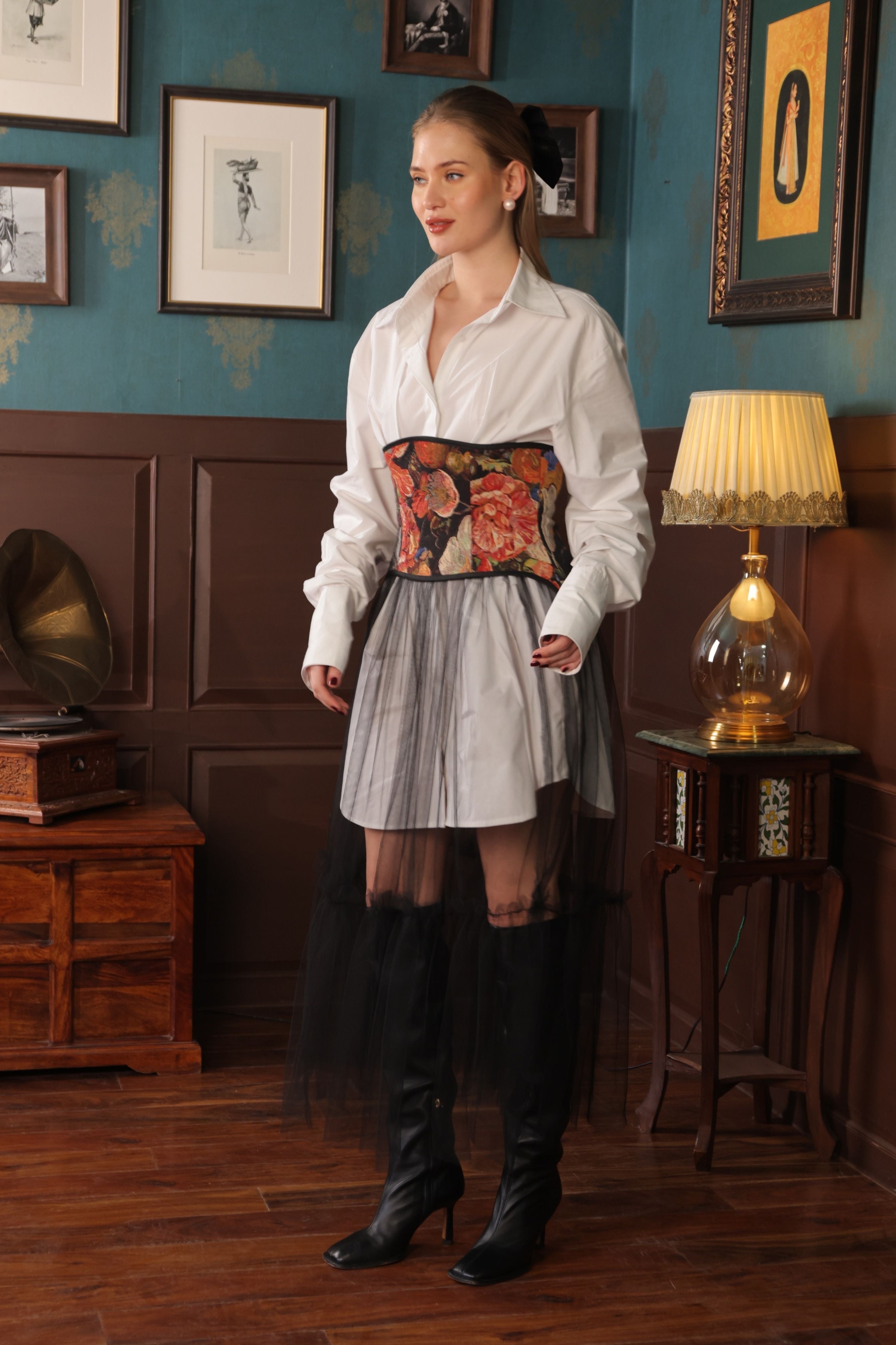 Black Muse Skirt Set
